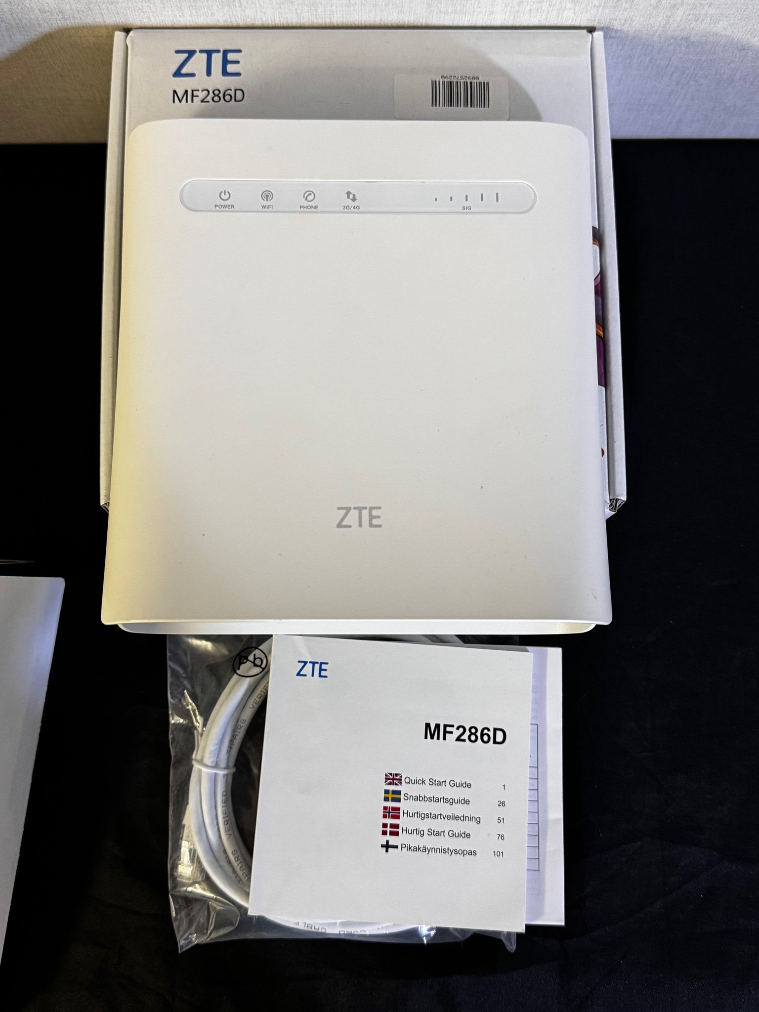 Se produkter som liknar ZTE MF286D 4G Router på Tradera (692231106)