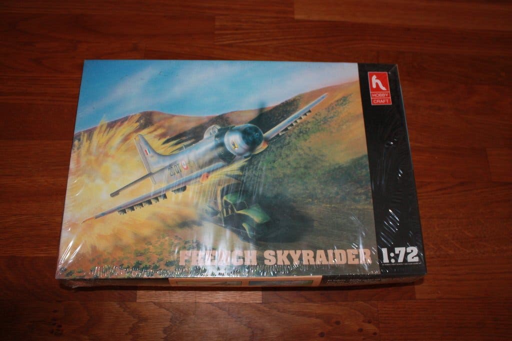 French Skyraider (023) (240629841) ᐈ Modellex på Tradera