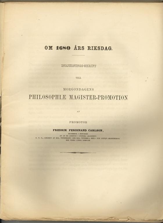 Om 1680 års riksdag. Inbjudningsskrift Inbjudningsskrift Inbjudningsskrift till morgondagens... 236e48 Om 1680 års riksdag. Inbjudningsskrift Inbjudningsskrift Inbjudningsskrift till morgondagens... 236e48