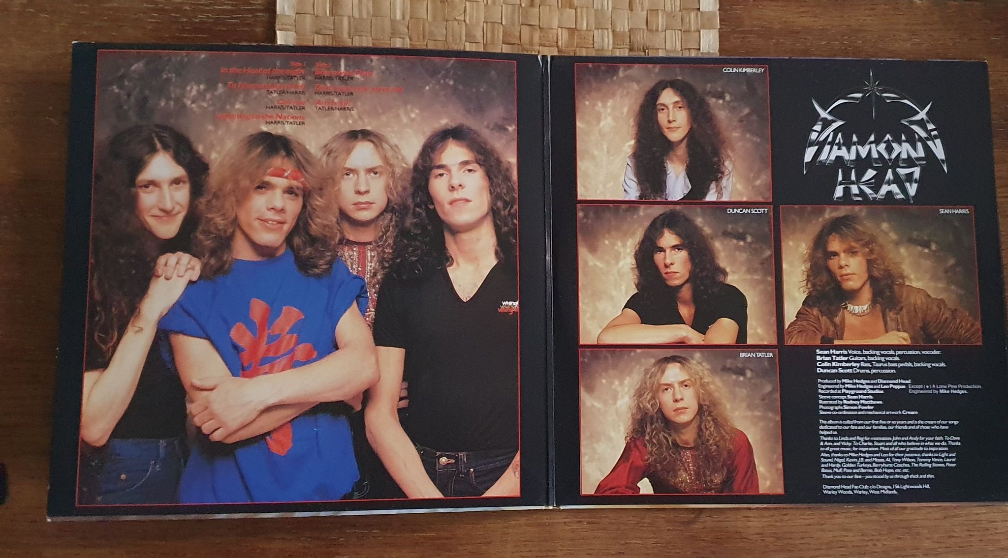 Diamond Head Borrowed time LP Köp på Tradera (577027320)