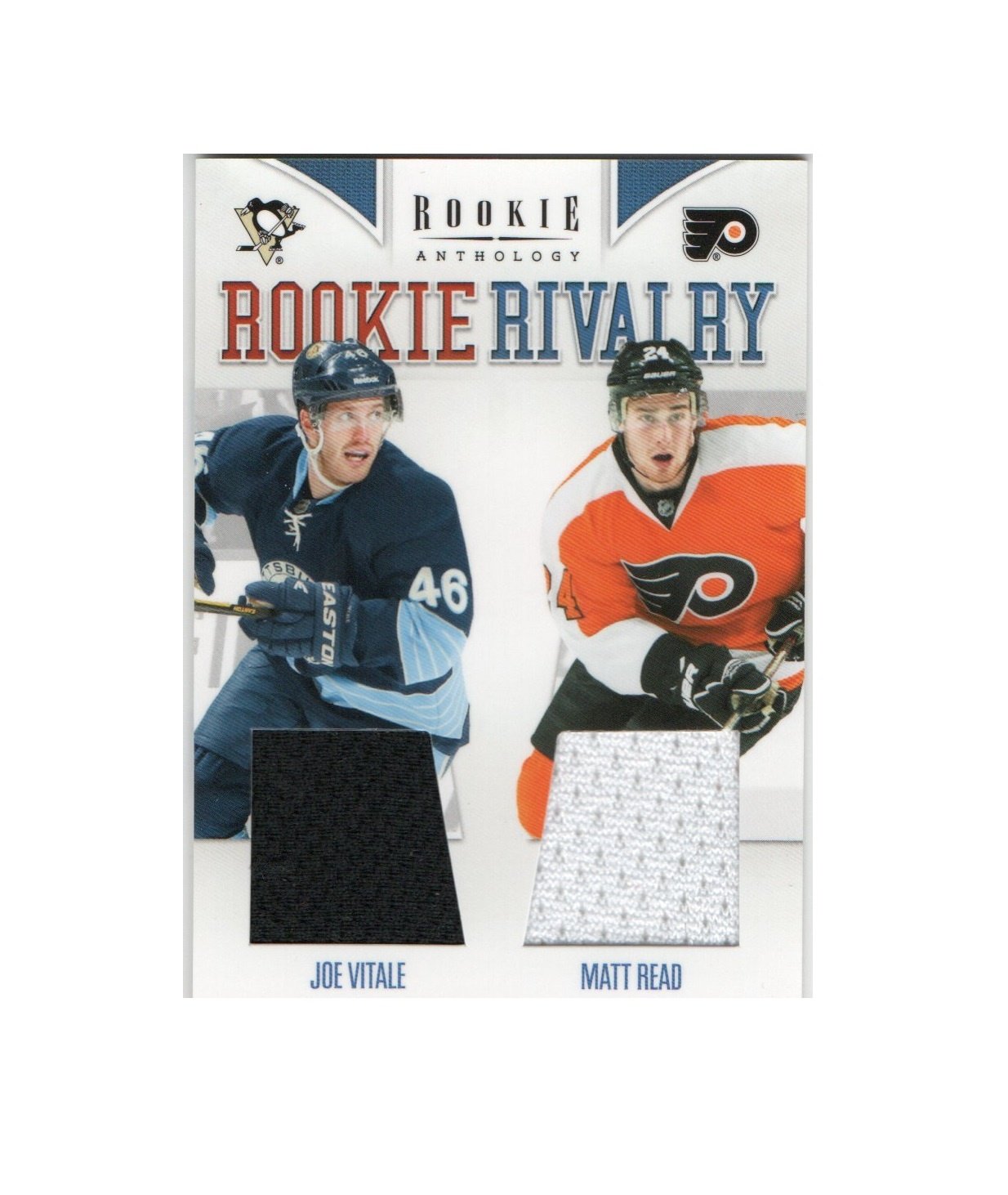2011-12 Panini Rookie Anthology Rookie Rivalry Dual Jerseys #43 Joe Vitale Matt