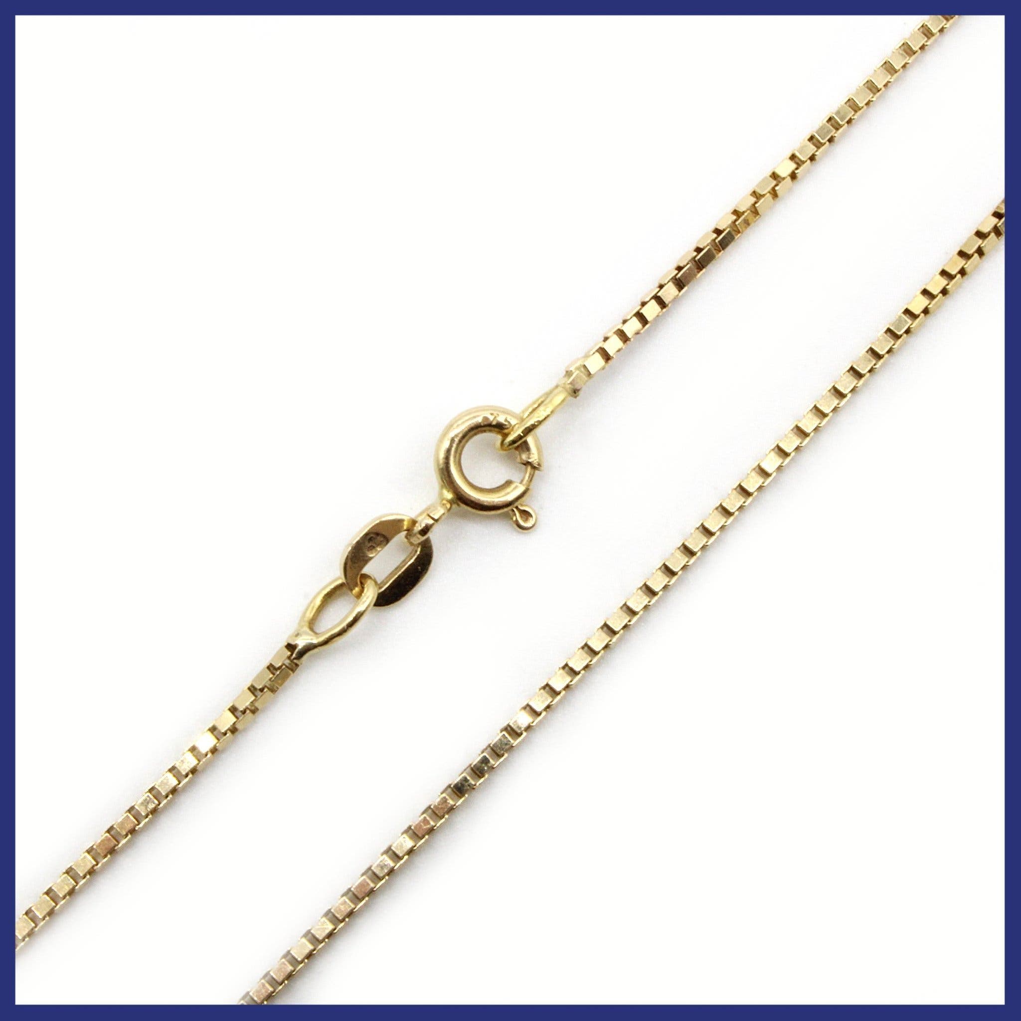 Halsband, 18K guld, venezialänk (vikt 4,42g, längd 46,5cm)