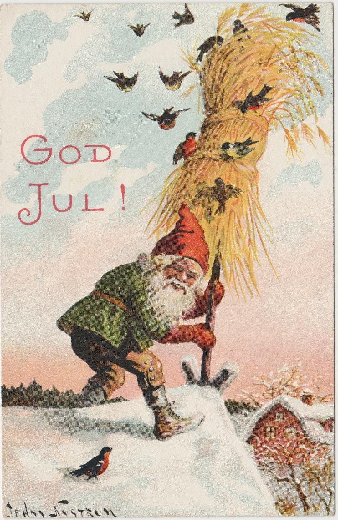 JENNY NYSTRÖM GOD JUL (378318136) ᐈ Köp på Tradera