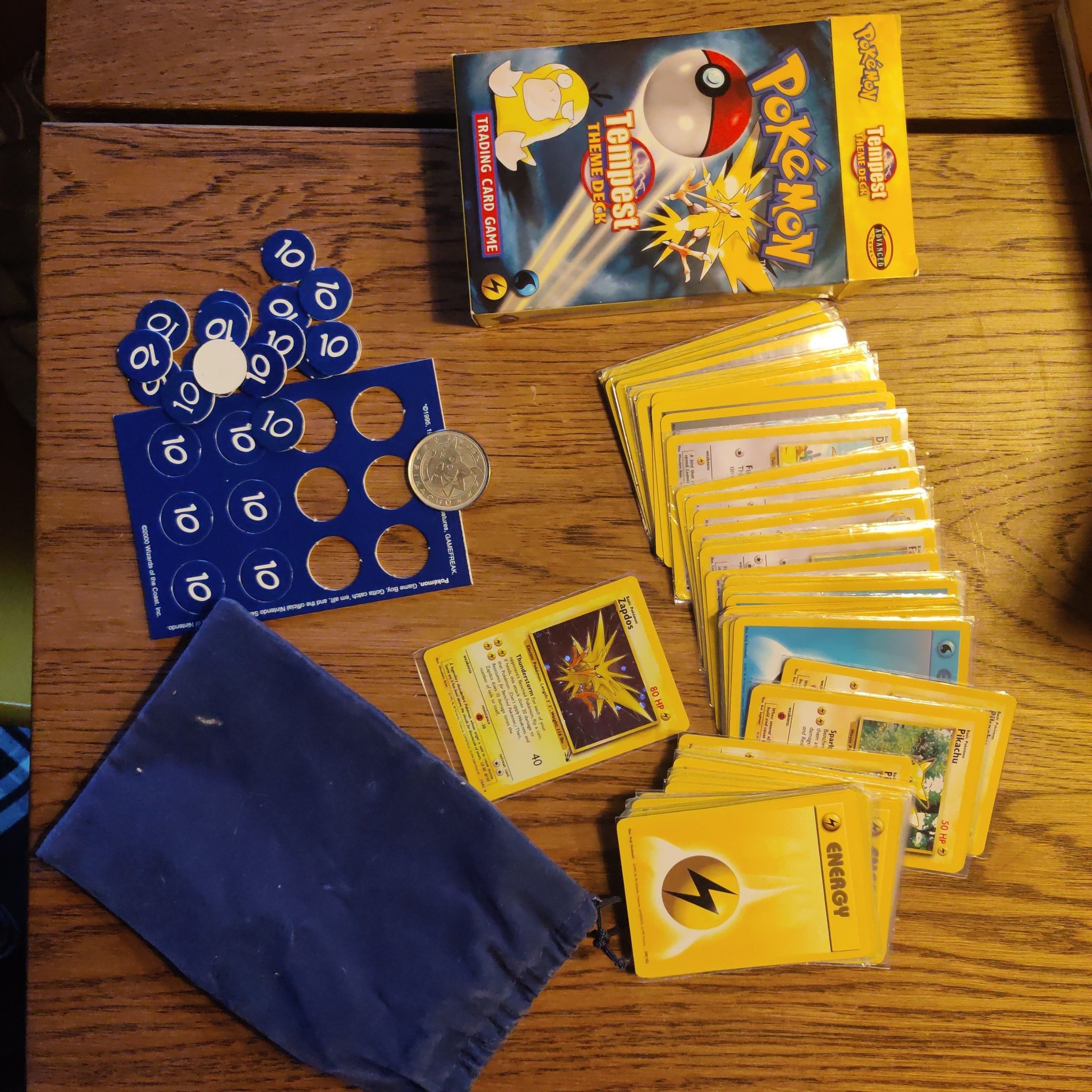 Pokemon Trading Card Game kort Tempest Gift B.. Köp på Tradera