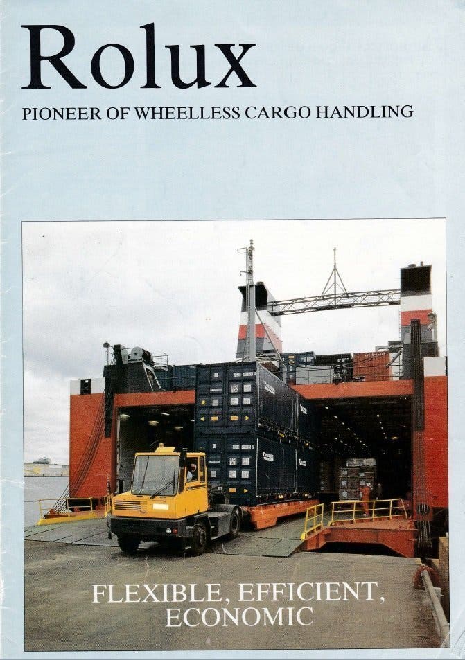 Wheel Less Rolux: Pioneer of Wheelless Cargo Handling | Köp på Tradera (703379502)