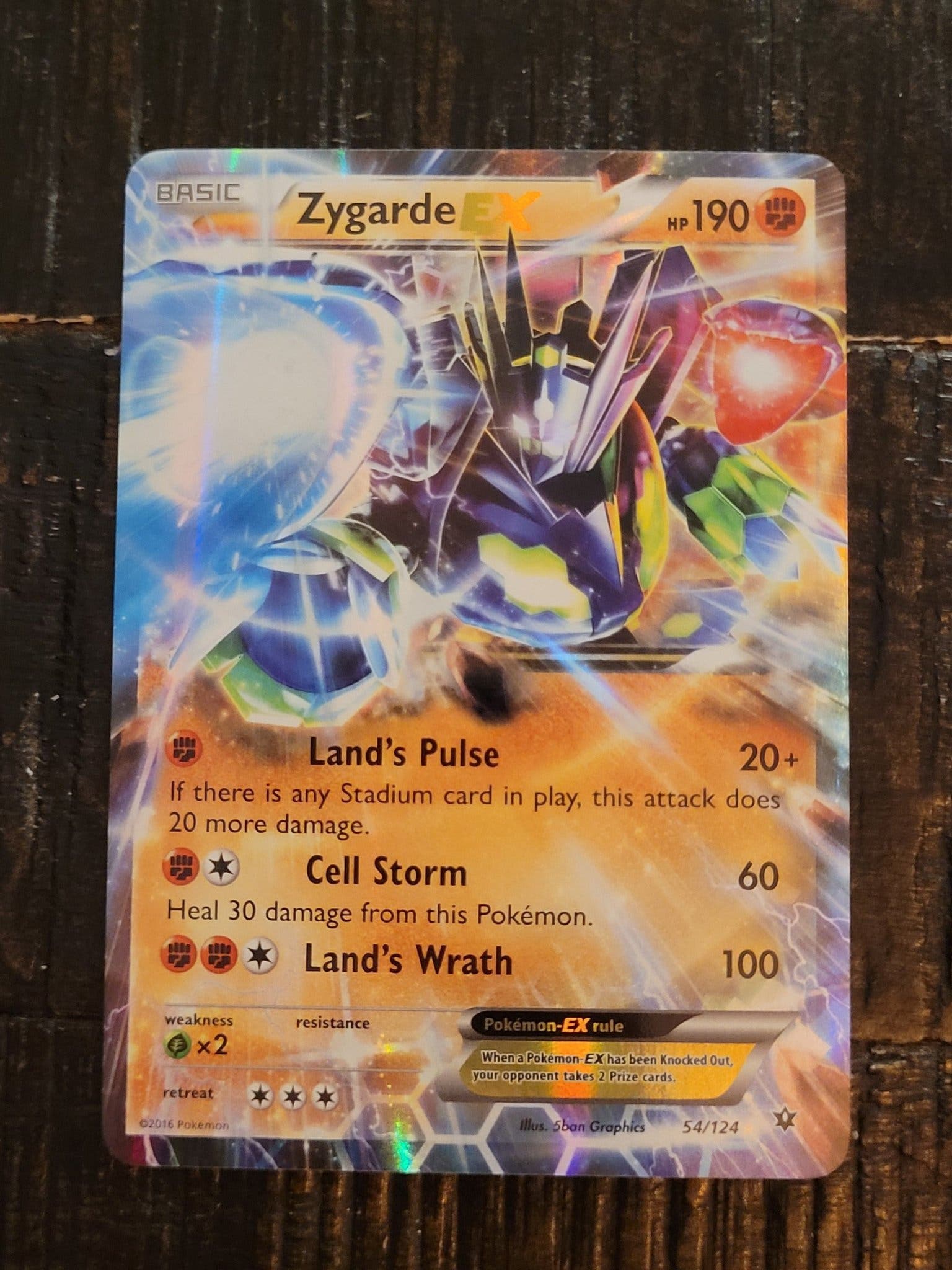 Zygarde EX - Fates Collide - Pokemon Kort | Köp på Tradera (722242371)
