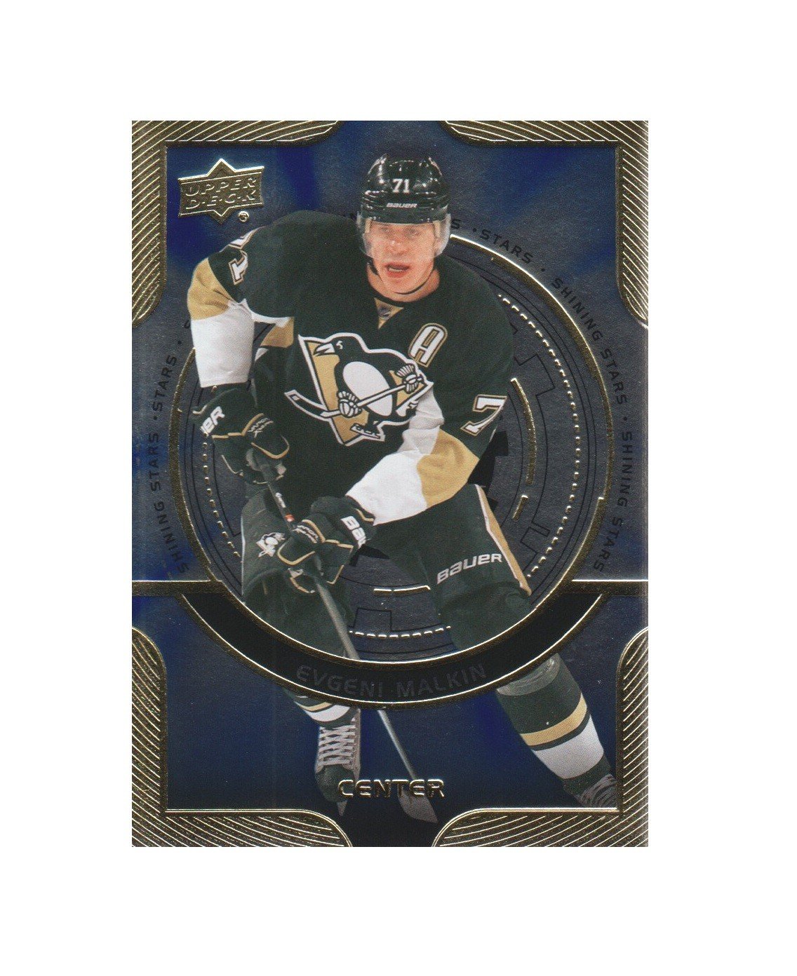 2013-14 Upper Deck Shining Stars Centers #C7 Evgeni Malkin (25-X91-PENGUINS)