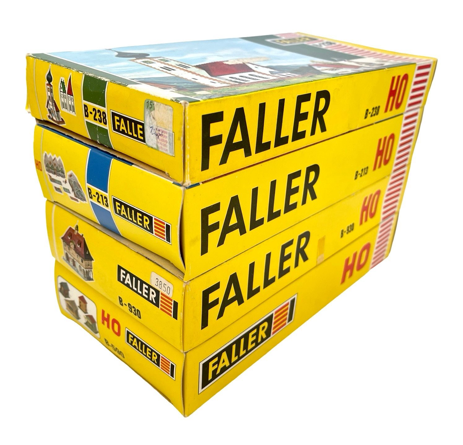 FALLER B-336 ÉCHELLE Ho Moderne Amovible Pays Maison Excellent Kit