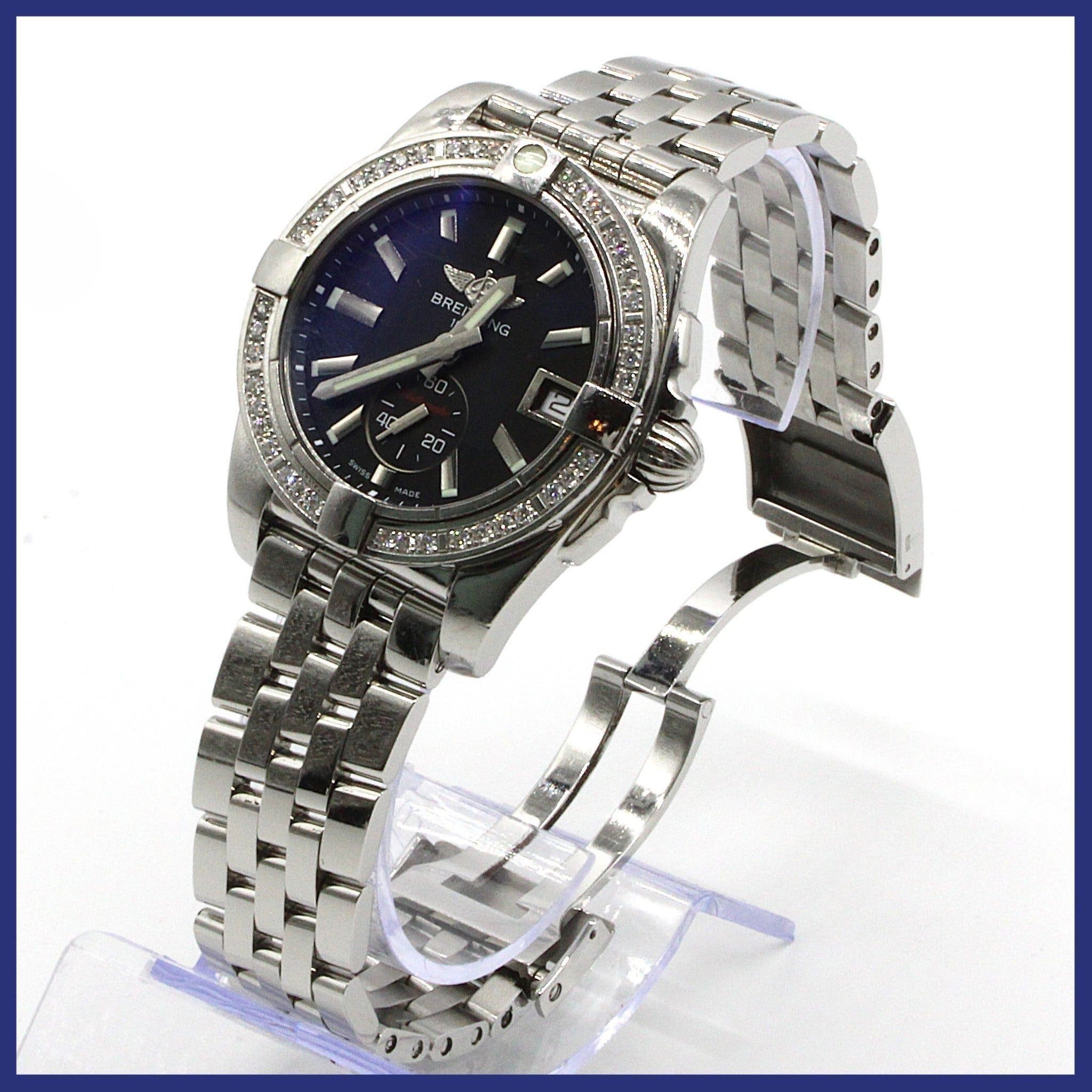 BREITLING Galactic 36, briljantkrans (40 st. TW/VVS, 0,666 ctv)