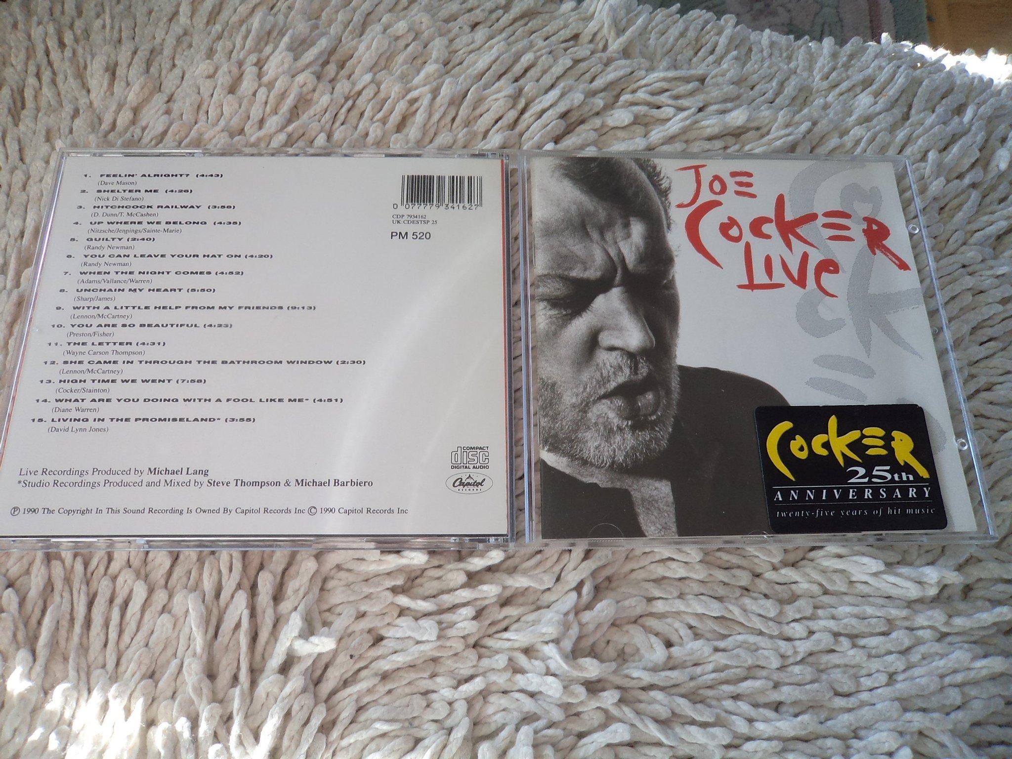 Joe Cocker Live Cd