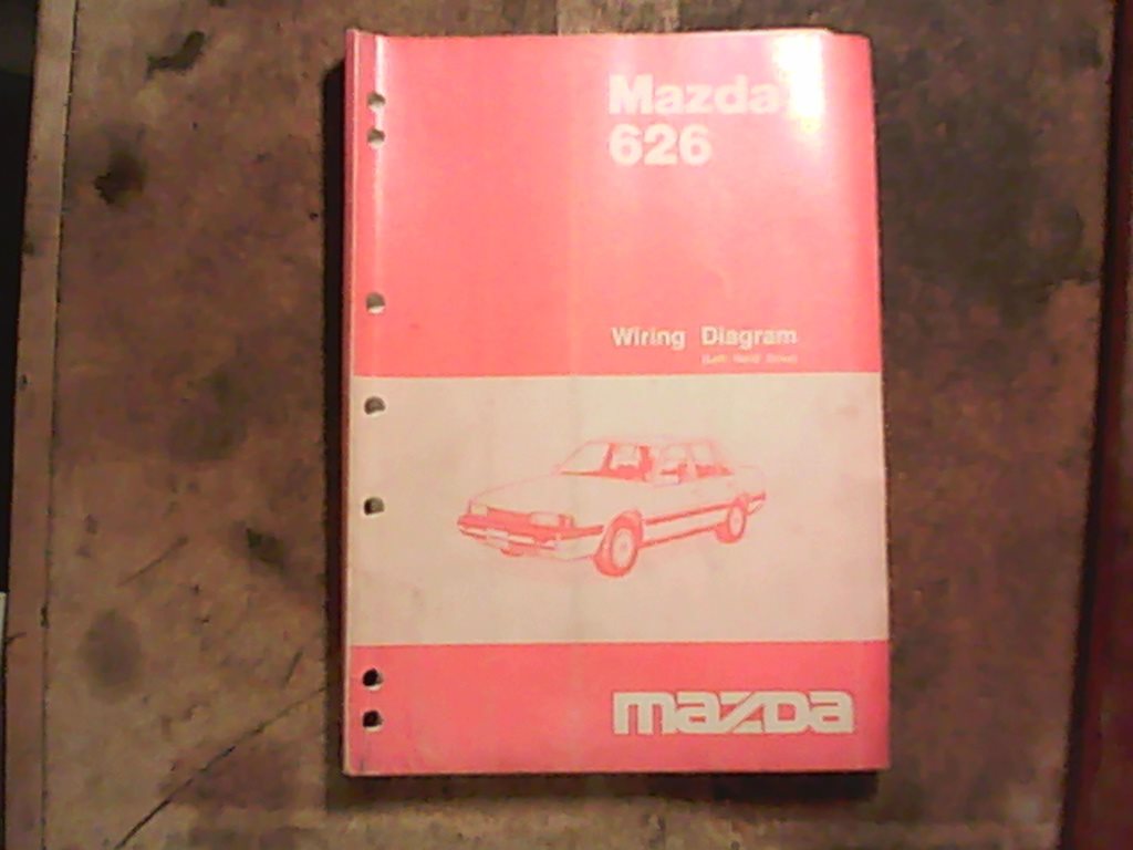Mazda Mazda Mazda 626, 1985, verkstadshandbok elschema e2f160 Mazda Mazda Mazda 626, 1985, verkstadshandbok elschema e2f160