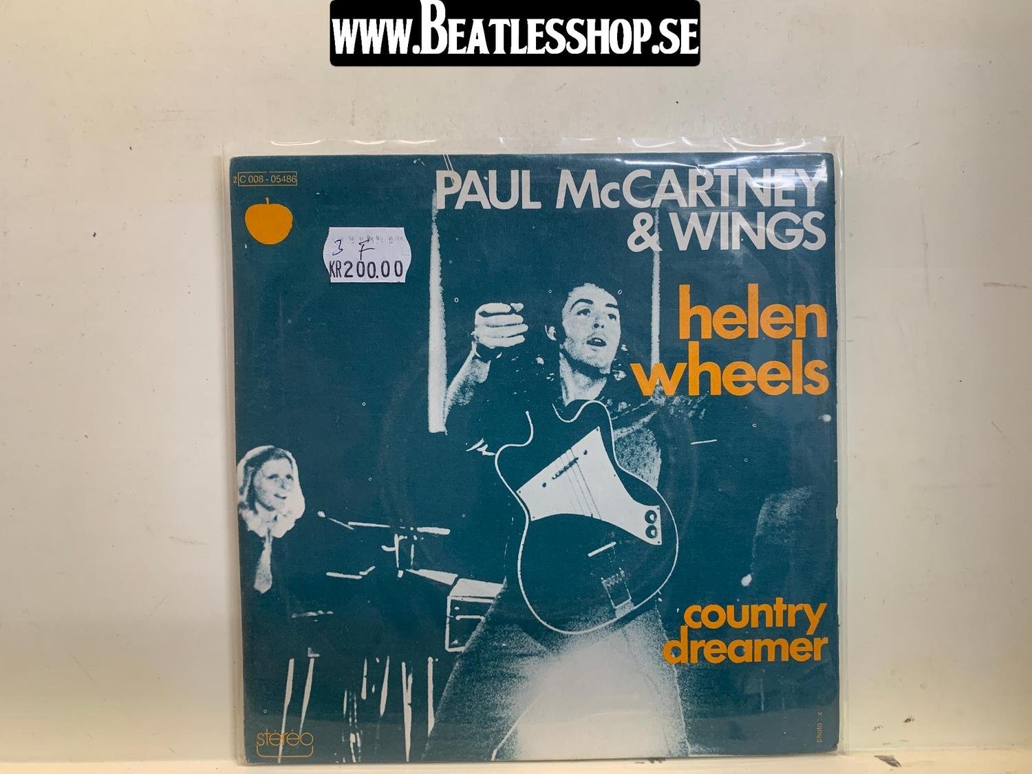 WINGS HELEN WHEELS FRANCE (405992889) ᐈ backbeat på Tradera
