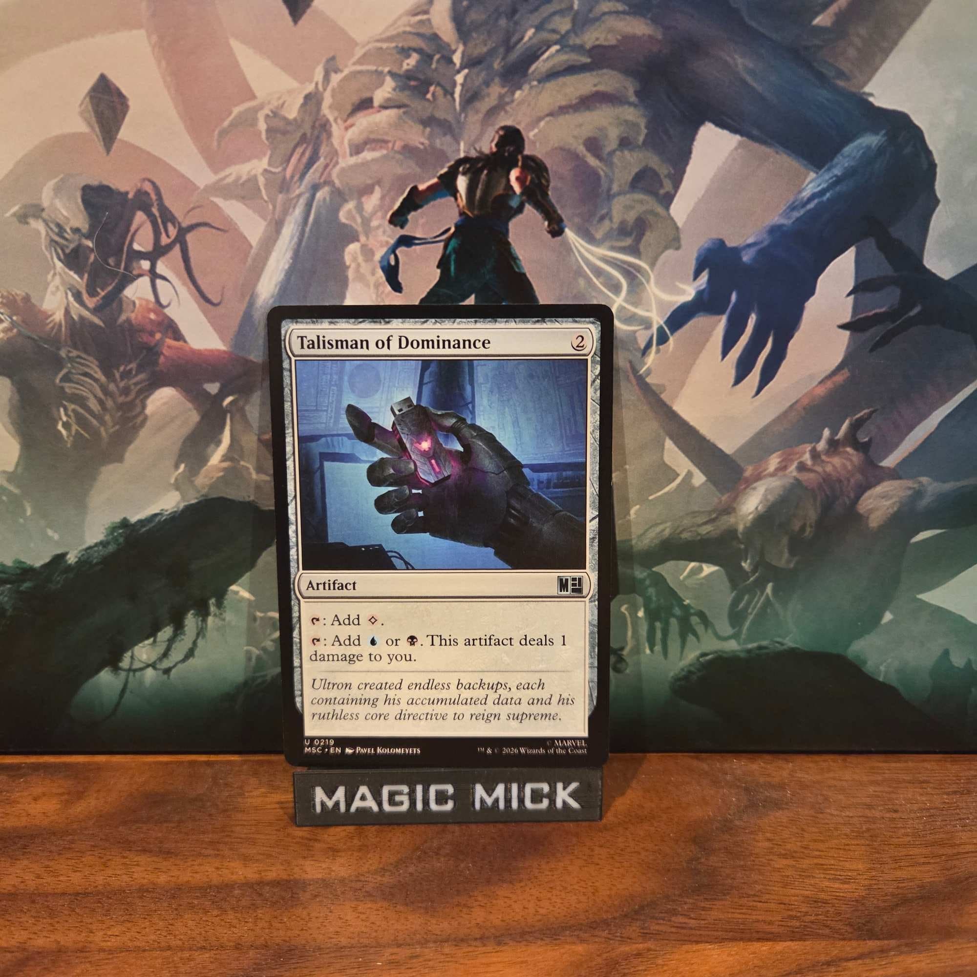 Talisman der Dominanz Magic-Karte Nr. 219 MSC farbloses Artefakt