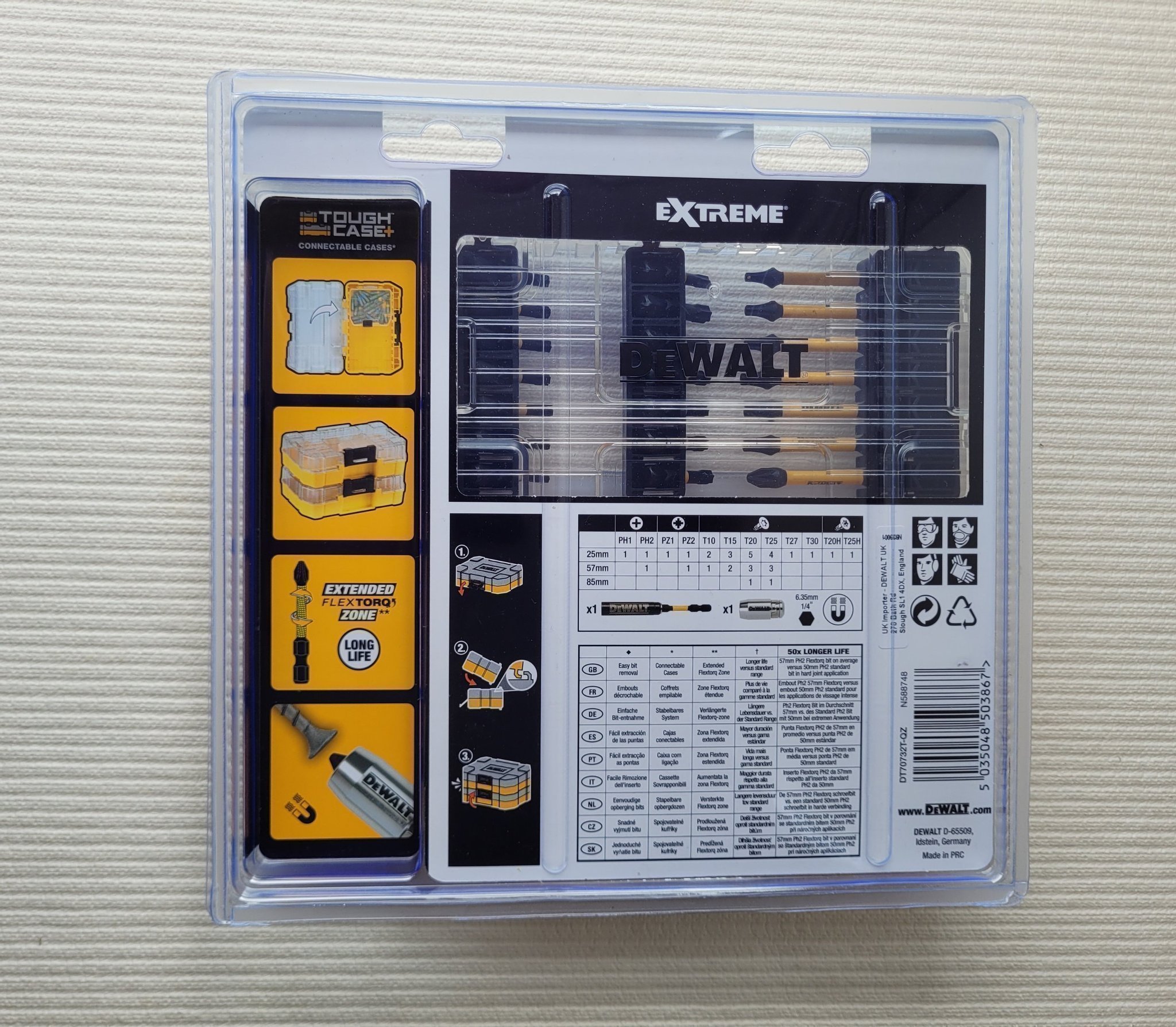 Dewalt DT70732T BITSSATS EXTREME FLEXTORQ, 37 D.. | Köp på Tradera ...