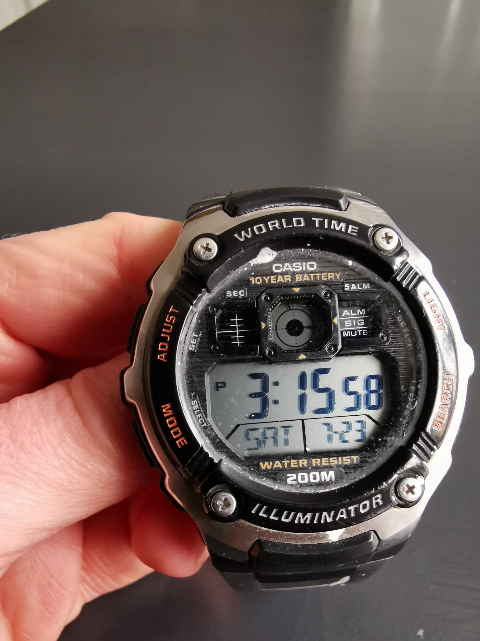 Casio klocka AE 200W (3199) (415649664) á Köp pÃ¥ Tradera