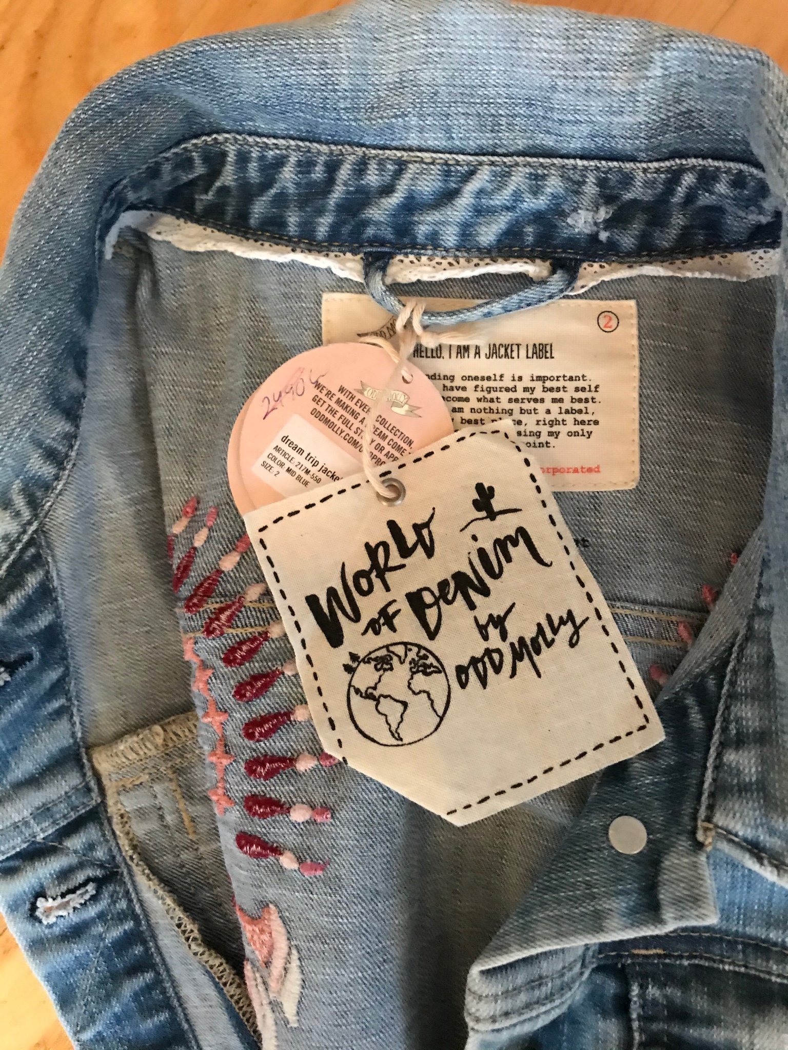 Odd Molly Jeansjacka (427310882) ᐈ Köp på Tradera Odd Molly Jeansjacka (427310882) ᐈ Köp på Tradera