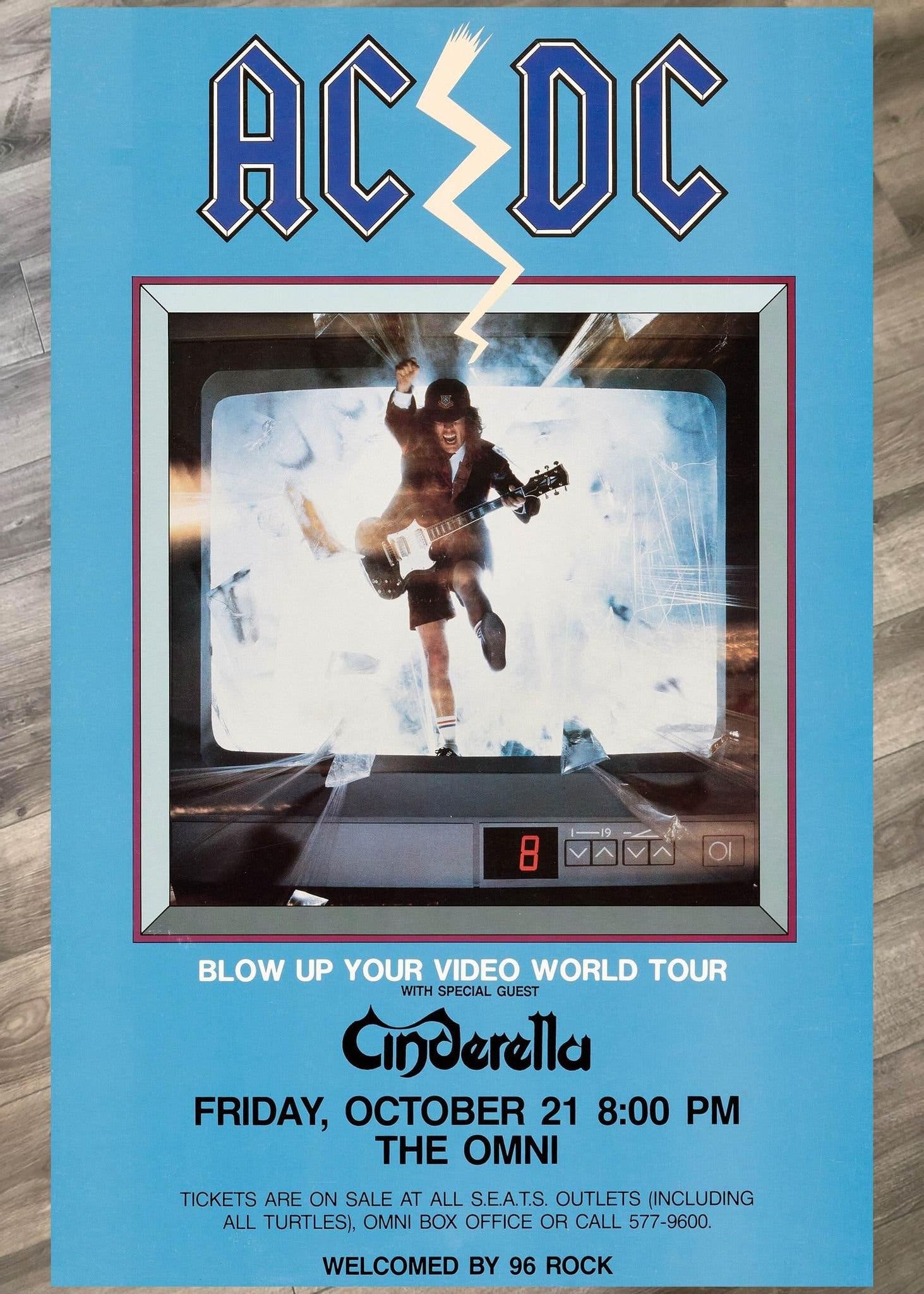 Se produkter som liknar AC/DC ATLANTA 1988 PHOTO POSTER på Tradera ...
