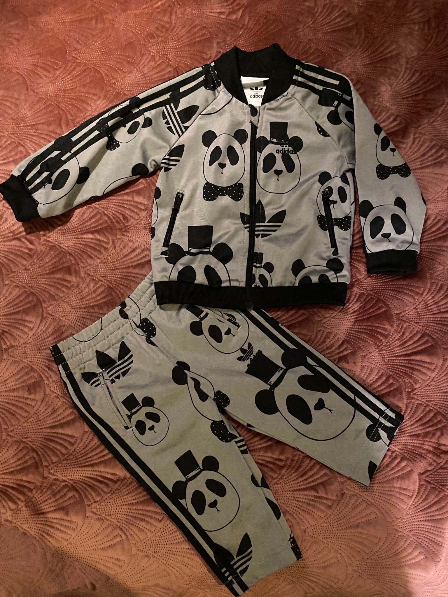 adidas panda tracksuit