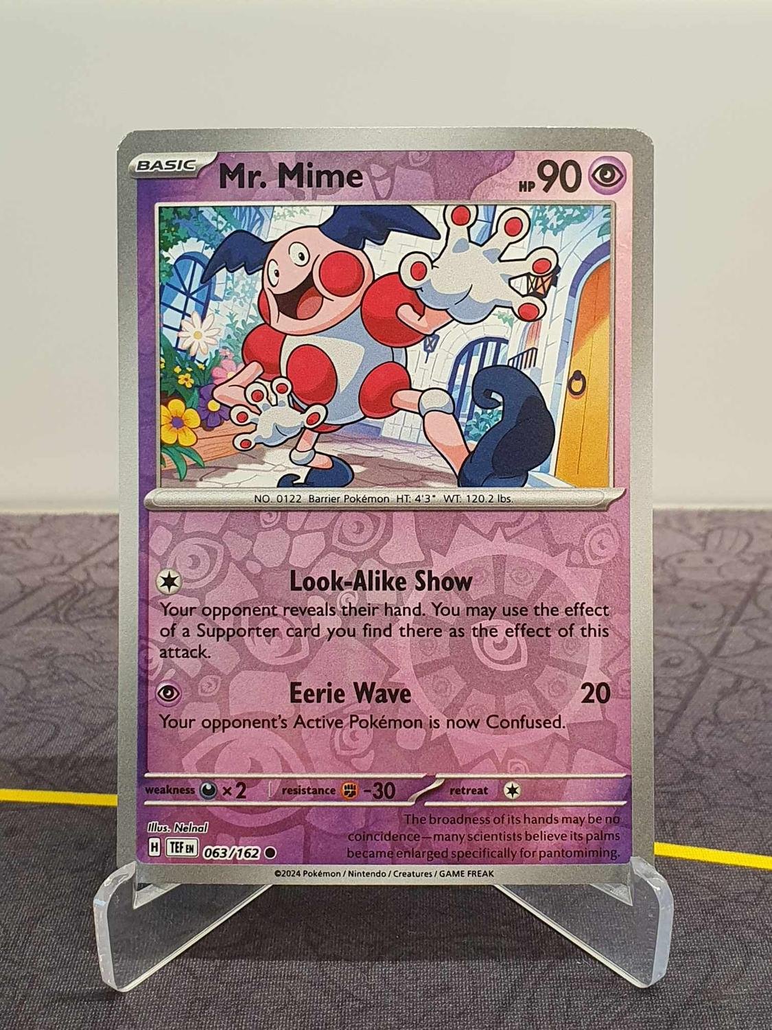 MR. MIME 063/162 - Reverse Holo - Temporal Forc.. | Köp på Tradera ...