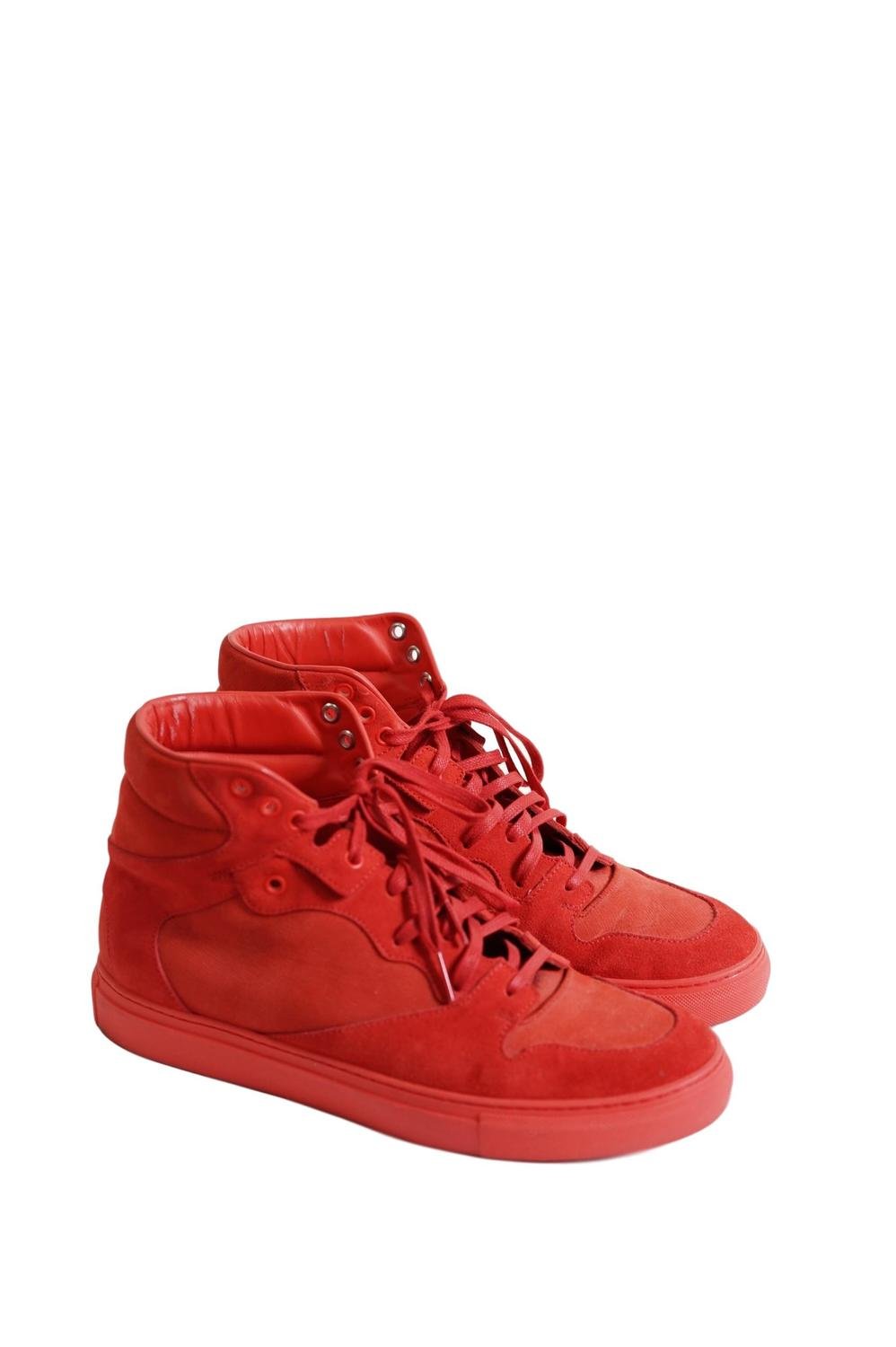 chaussure balenciaga rouge