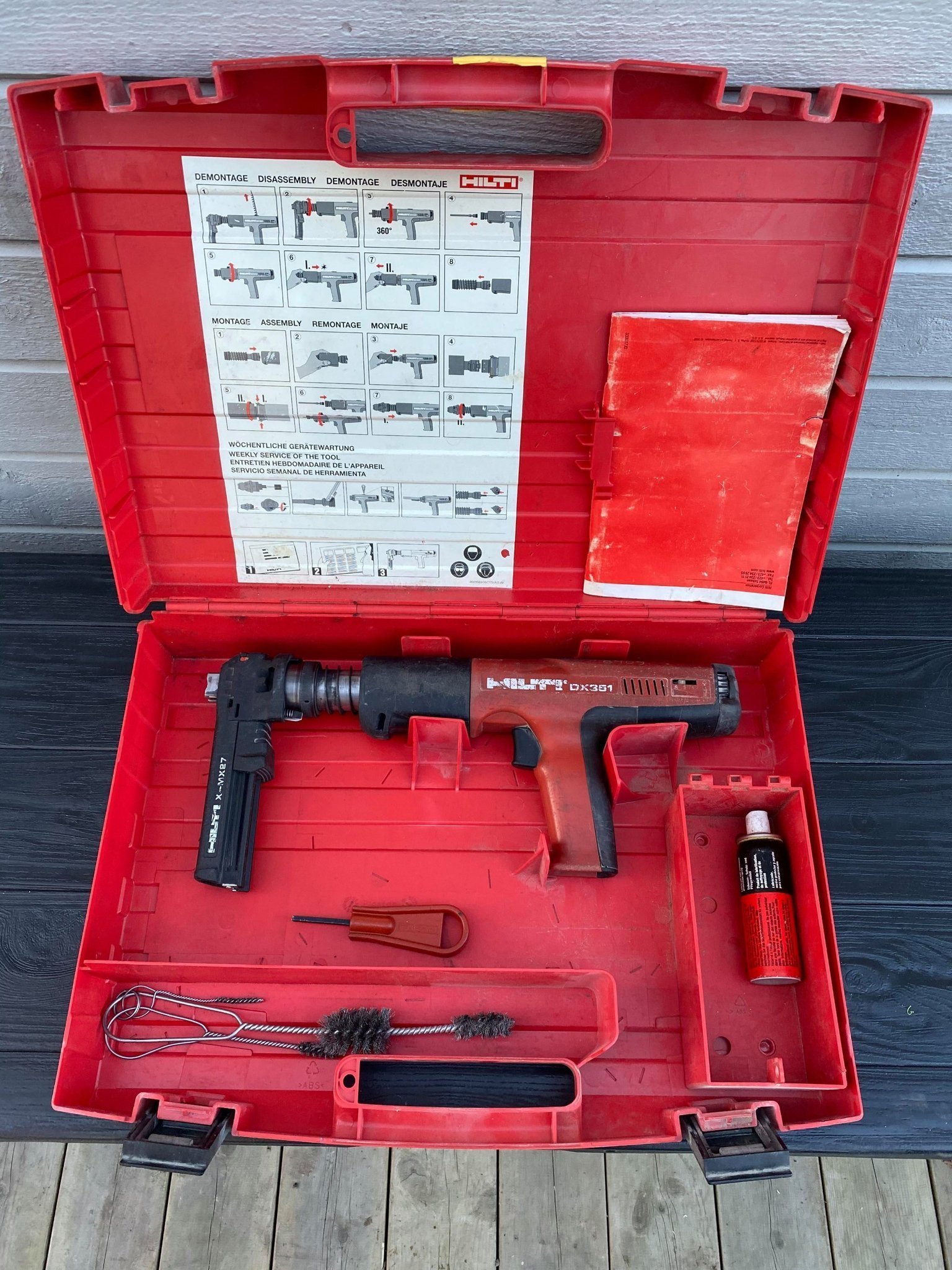 Hilti bultpistol DX 351 (398784956) ᐈ Köp på Tradera