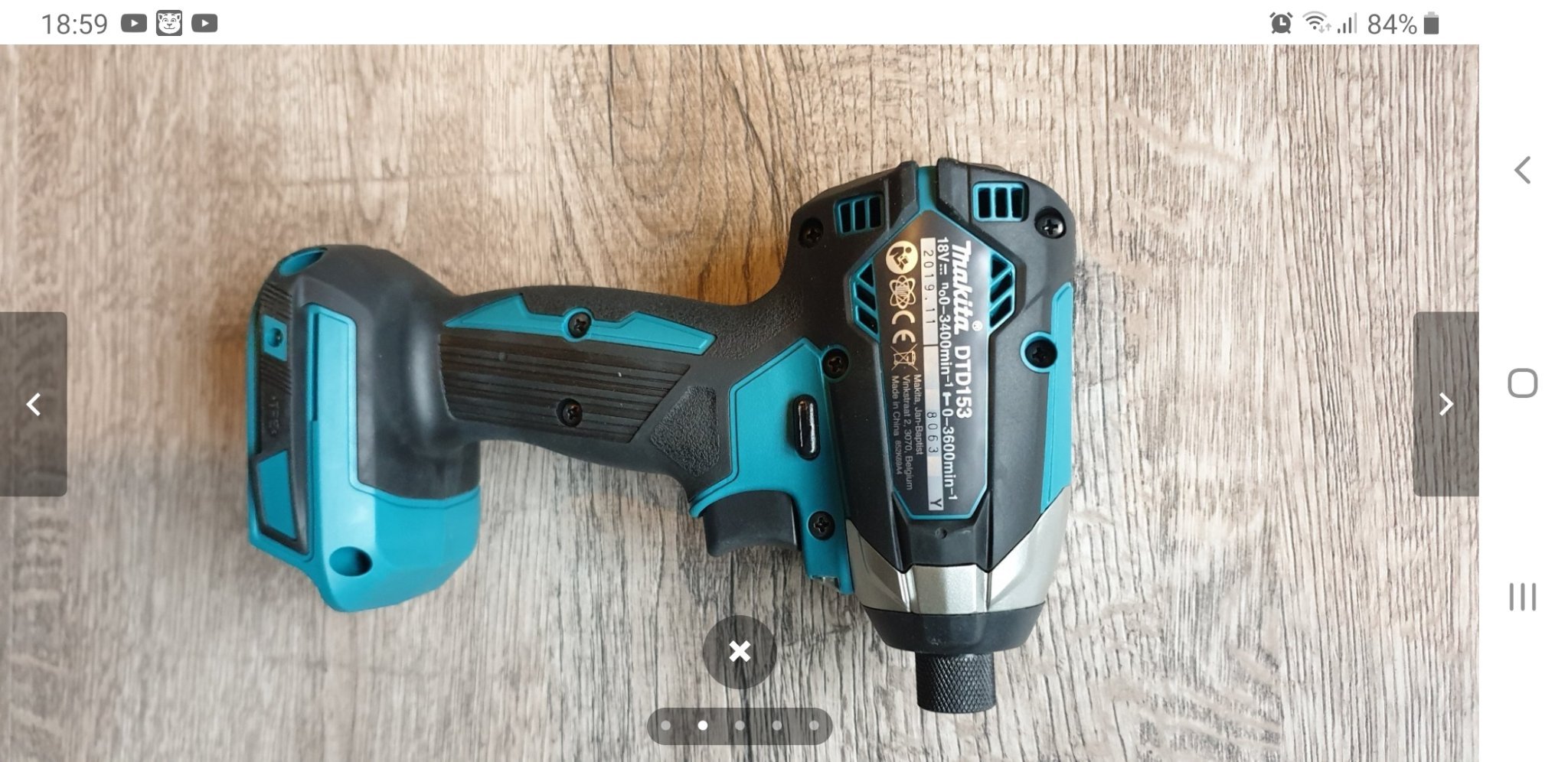 Makita dtd 153 18v (416404369) ᐈ Köp på Tradera