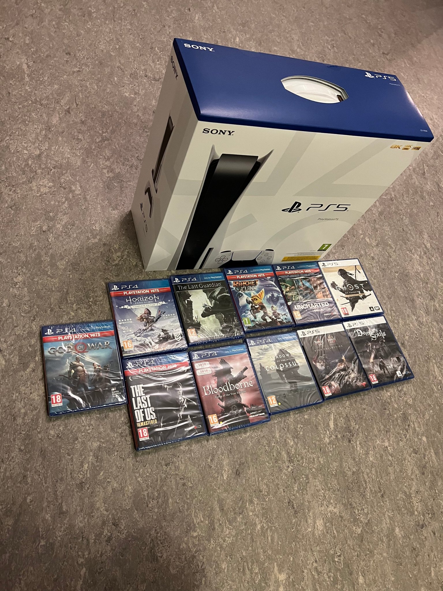  Nytt PS5 Disc Edition 11 Nya Spel Fri Frakt 