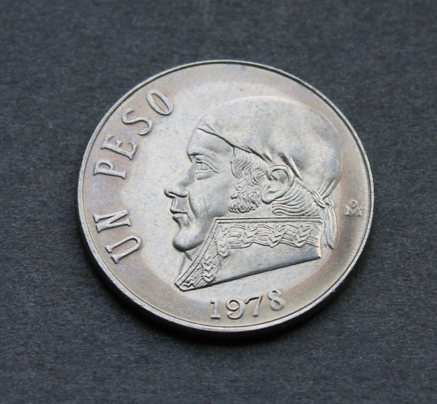 MEXICO 1 Peso 1978 KM 460 CuNi 400371545 K p P Tradera mexico-1-peso-1978-km-460-cuni-400371545-k-p-p-tradera