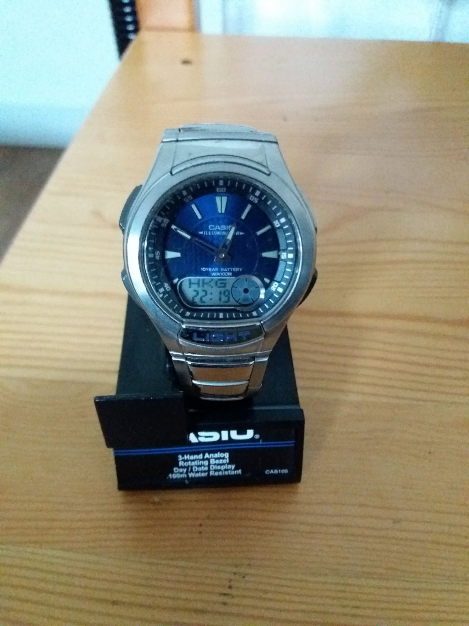 harga casio illuminator wr100m