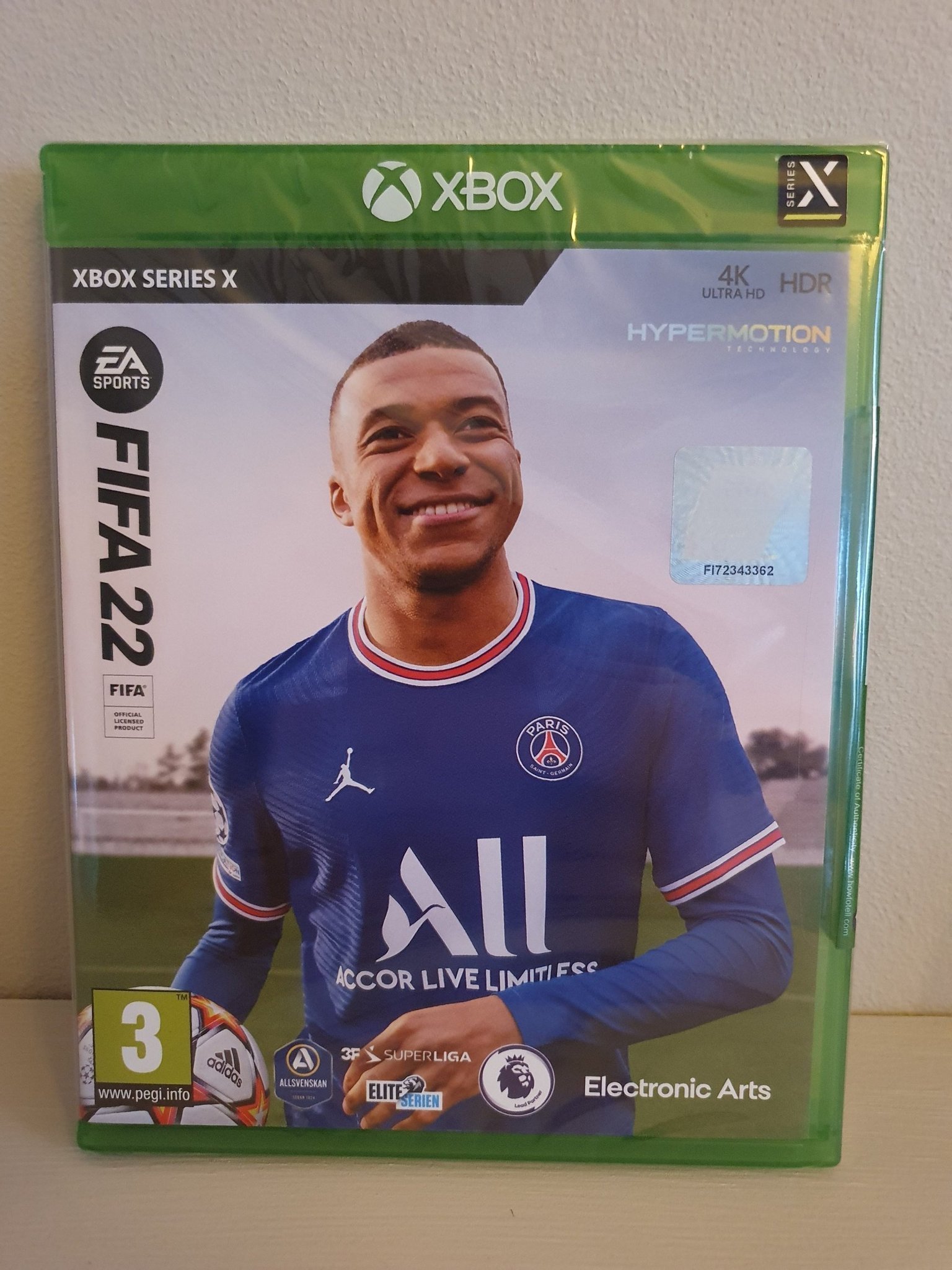 FIFA 22. Nytt och inplastat. Xbox Series X. Köp på Tradera (585457599)