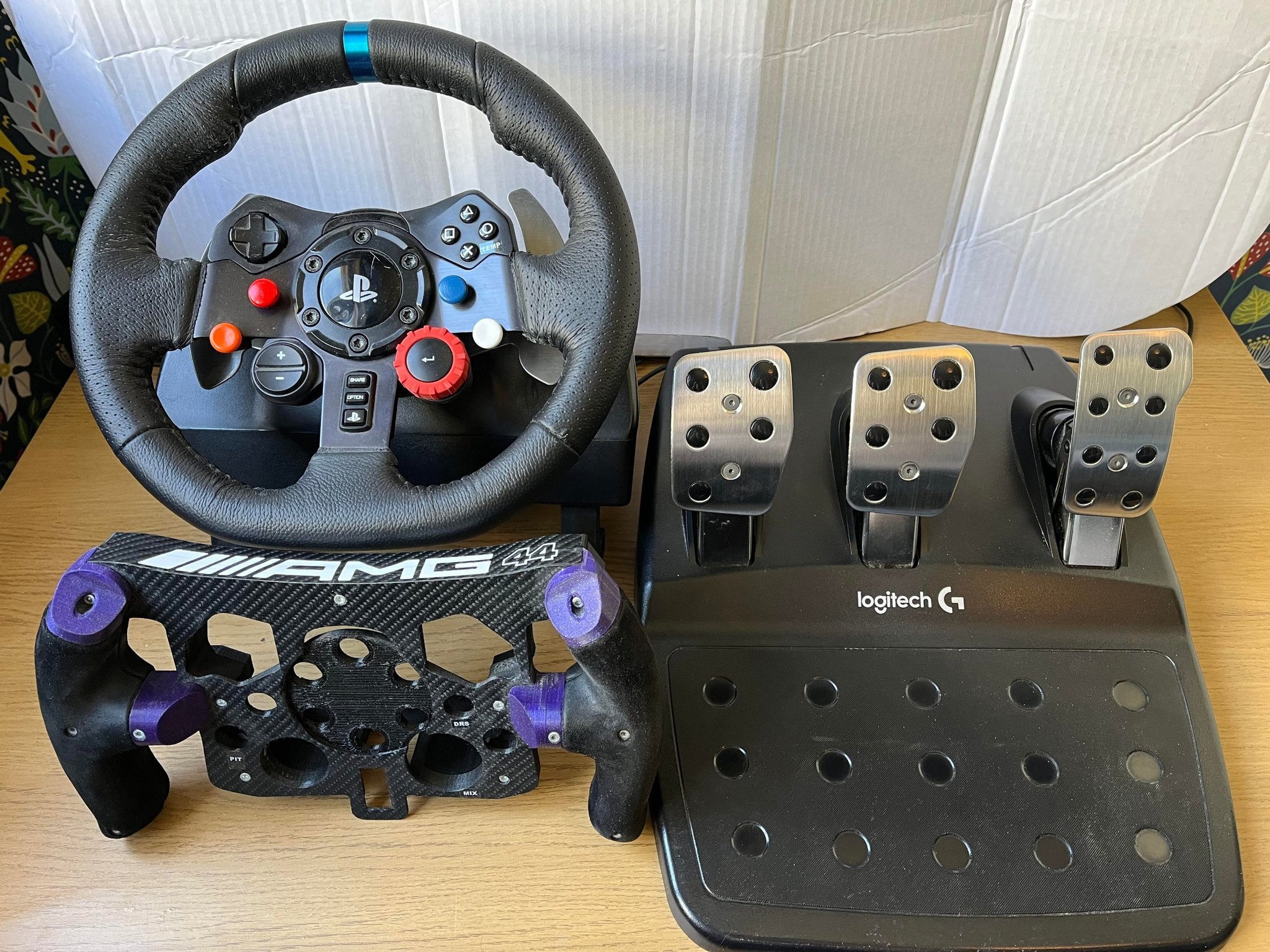 Logitech G29 med F1 ratt Köp på Tradera (591551642)
