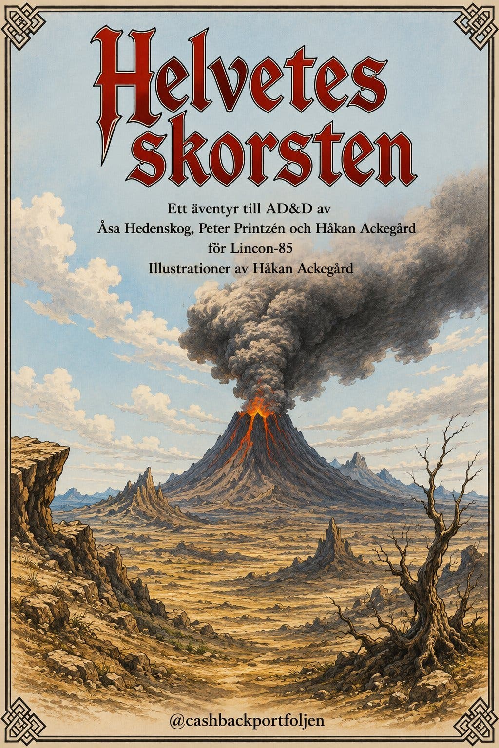 Helvetes skorsten - AD&D från Lincon 85