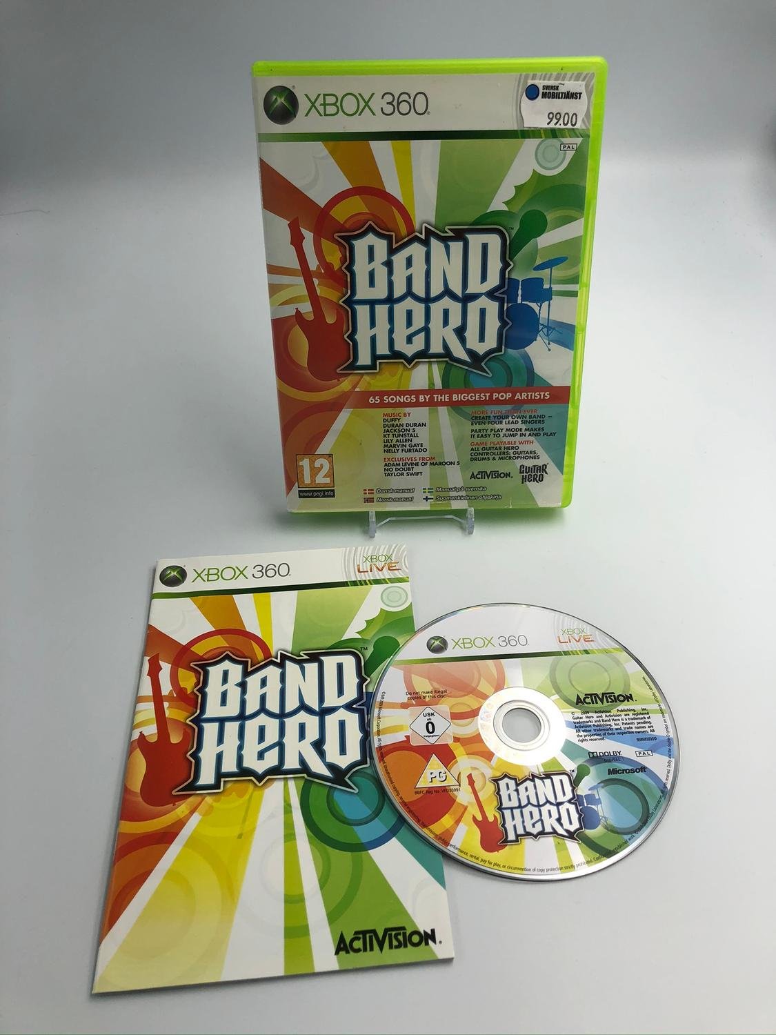 Band hero PAL Xbox 360 (417926745) ᐈ på Tradera