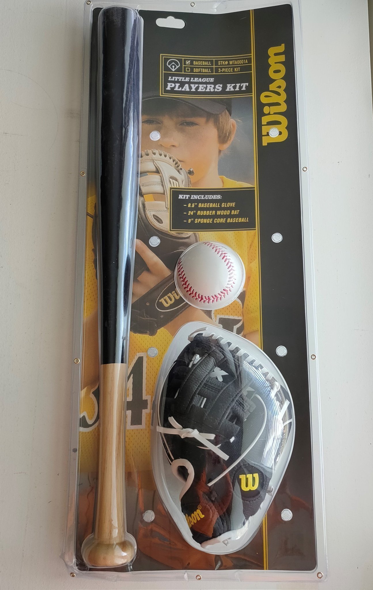 NYTT Baseball kit Wilson Little League Baseboll.. Köp på Tradera (532984868)