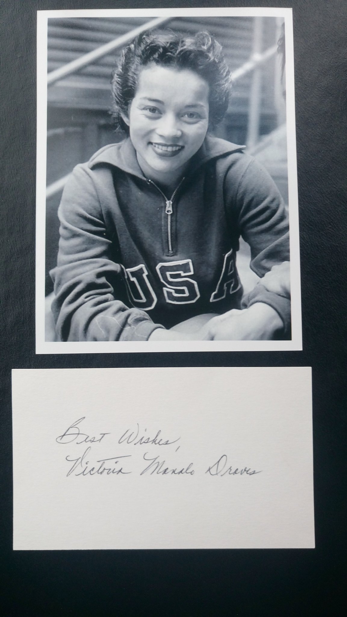 Victoria Draves (19242010) OS Guld Simhopp x .. (424218798) ᐈ Köp på