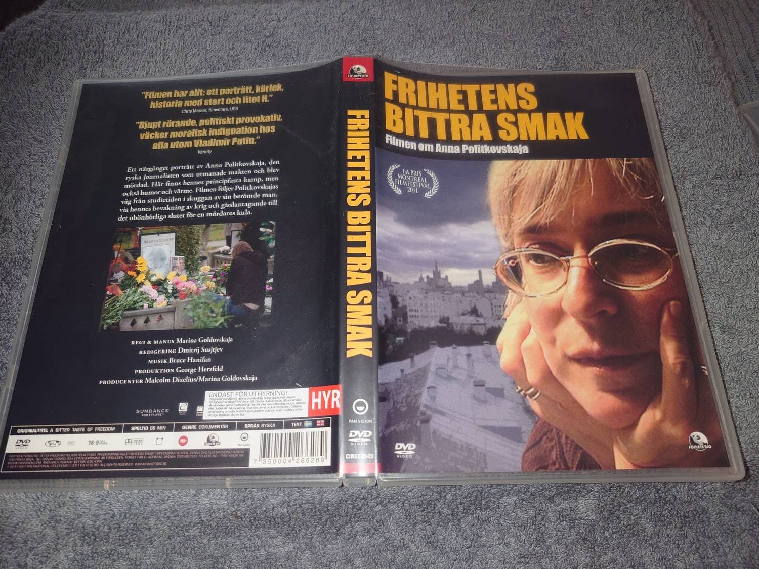 Dokumentarfilm über Anna Politkovskajas bittere Freiheit