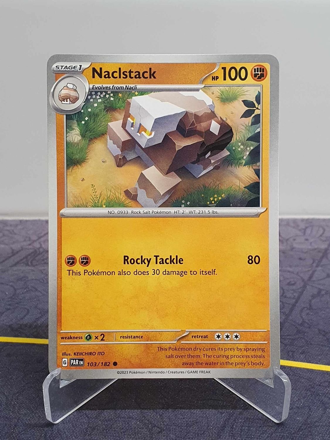 NACLSTACK 103/182 - Paradox Rift - Pokémon Kort | Köp på Tradera ...