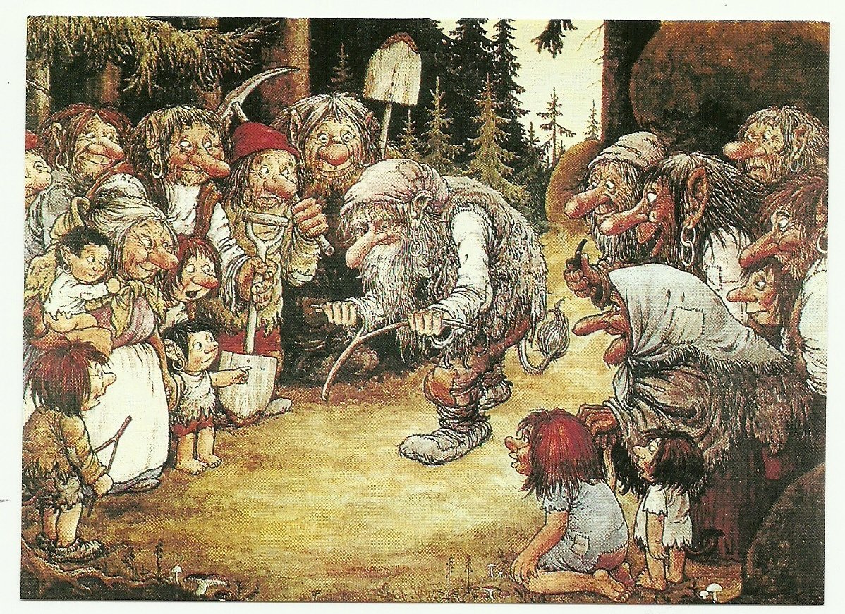 ROLF LIDBERG TROLLKORT NR 115 SLAGRUTAN (397371558) ᐈ