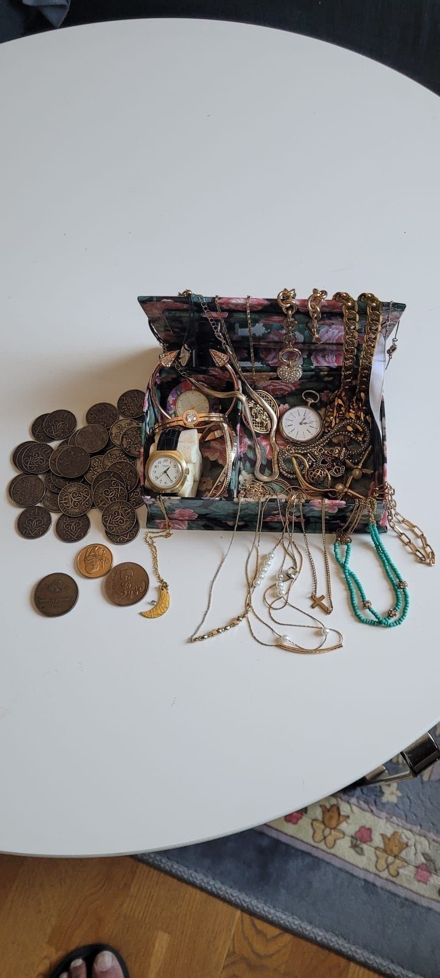Vintage klockor med Accessoarer