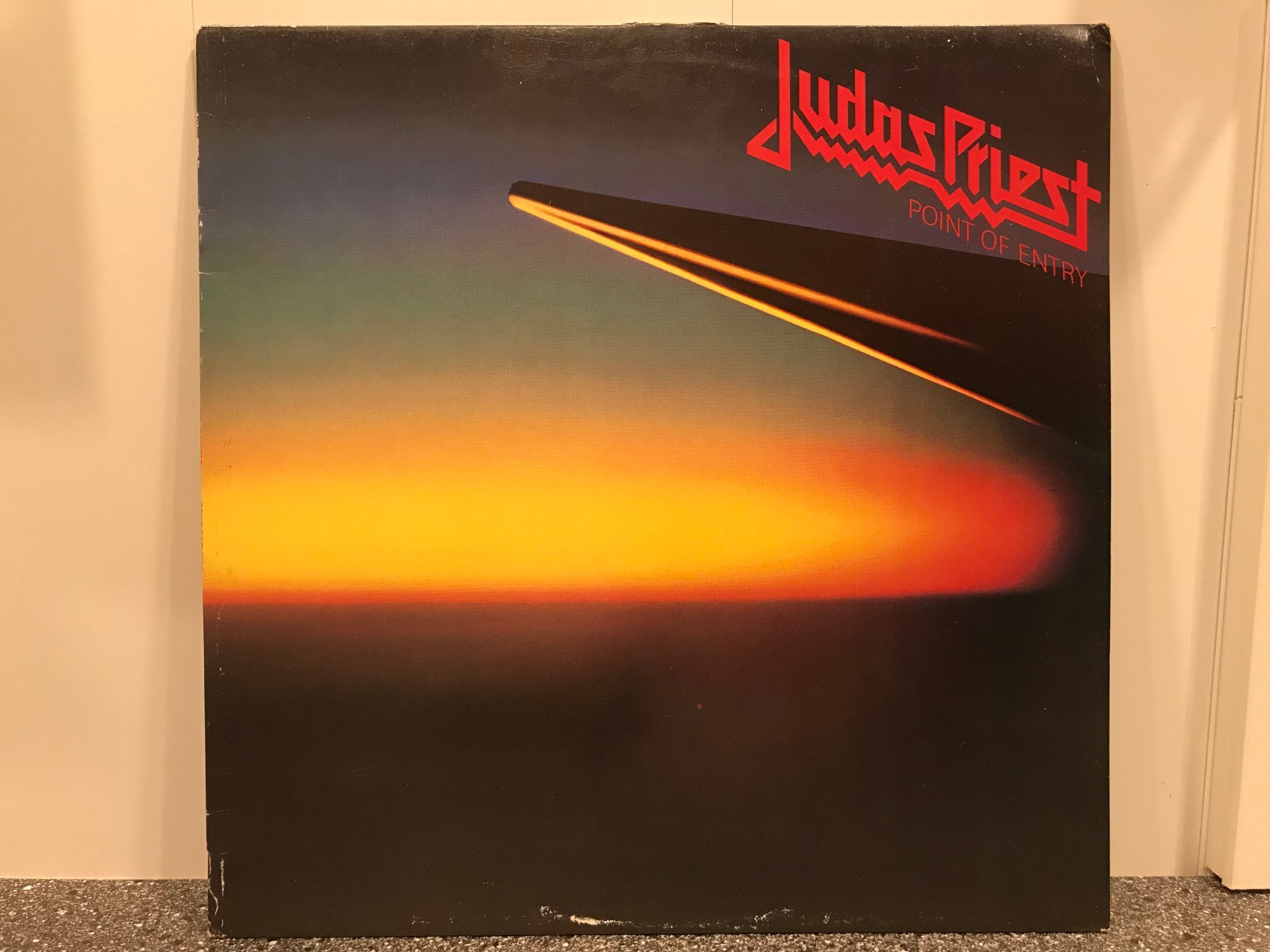 Judas Priest Point of Entry CBS 84834 (419304986) ᐈ Köp på Tradera