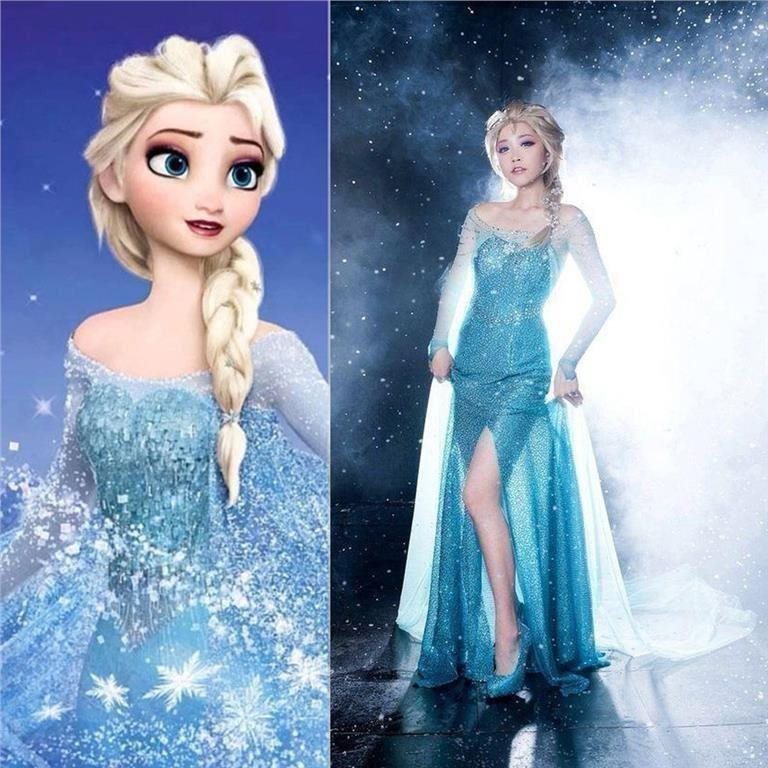 elsa klänning vuxen elsa klänning vuxen