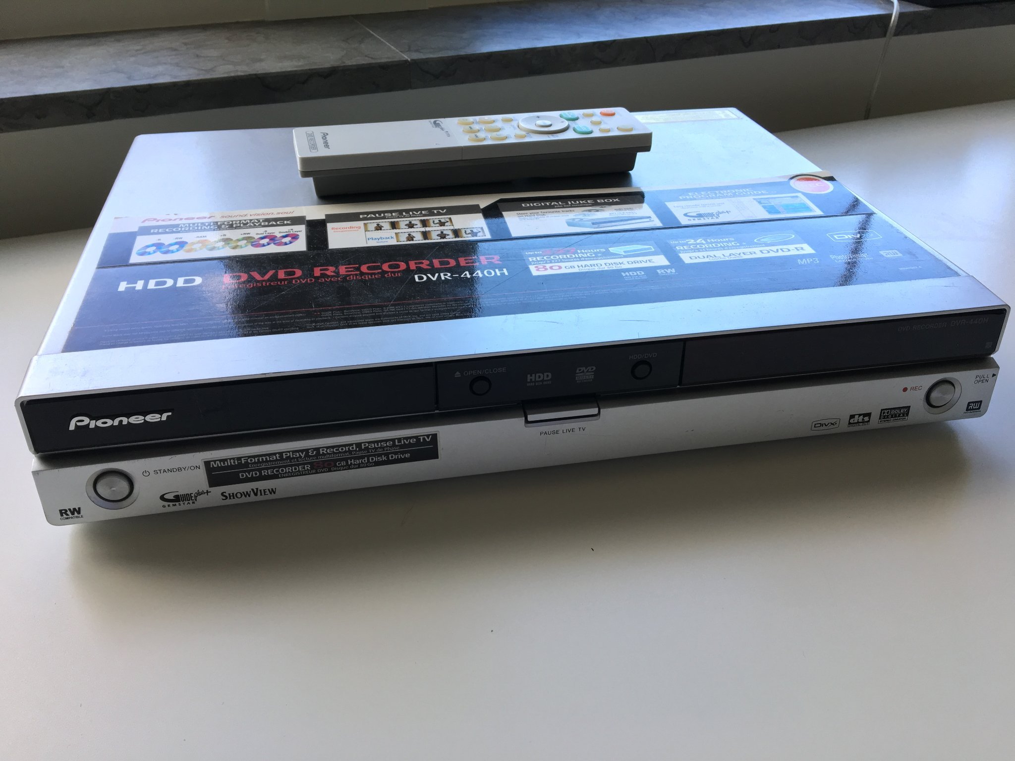 Pioneer DVR440H dvd recorder (403199283) ᐈ Köp på Tradera
