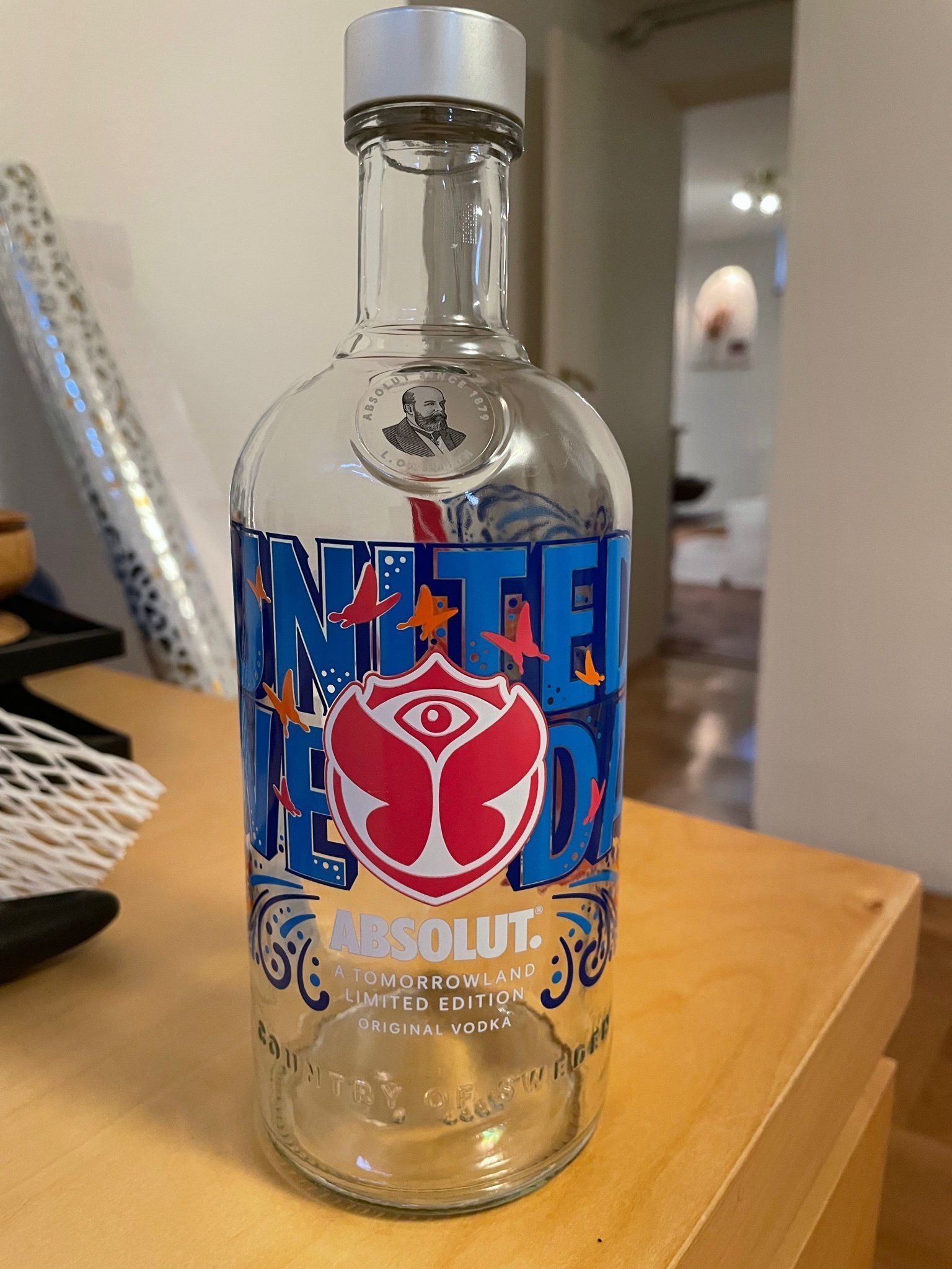 Absolut Vodka Tomorrowland 2022 års modell