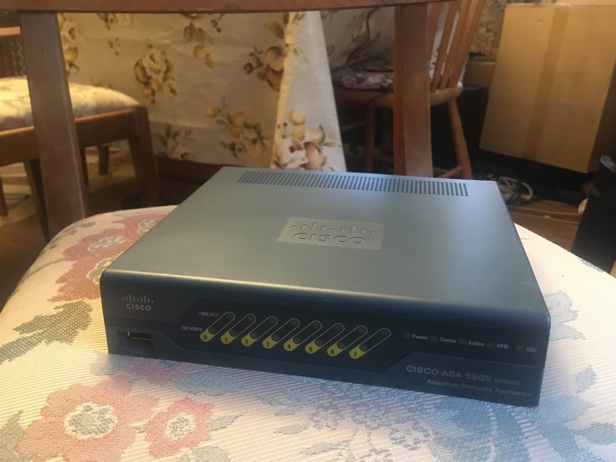 configure cisco 5505 asa for home use