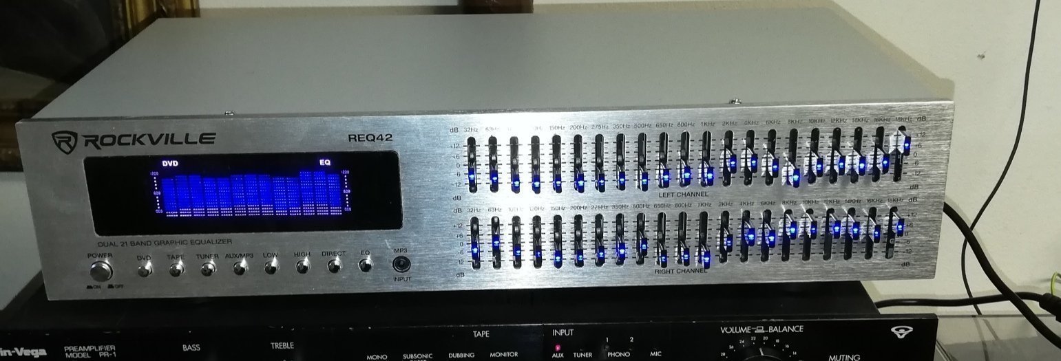 Rockville REQ42 equalizer (425927634) ᐈ Köp på Tradera