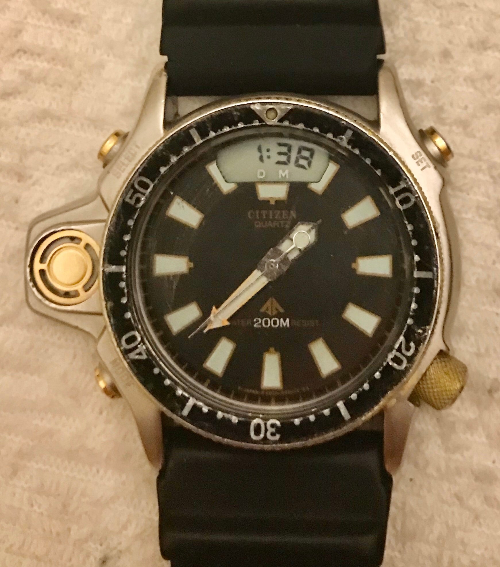 Citizen Aqualand Co-22 en provtryckt pÃ¥kostad D.. (367161053) á Köp pÃ¥ Tradera