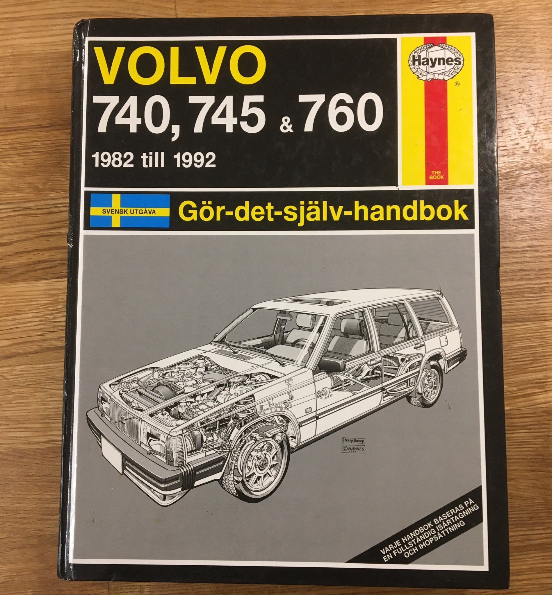 Haynes reparationsbok - Volvo 740, 745 & 760 19.. (382720620) ᐈ Köp på