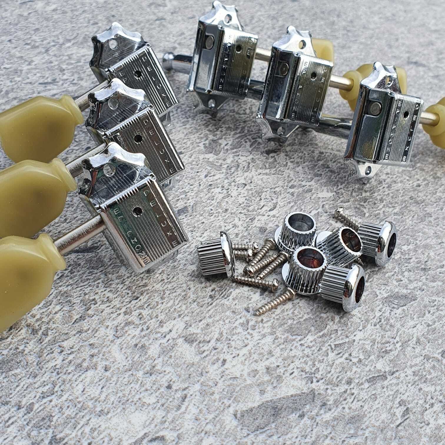 Epiphone Deluxe Vintage tuning pegs 3R/3L KSty.. (411184128) ᐈ Köp på