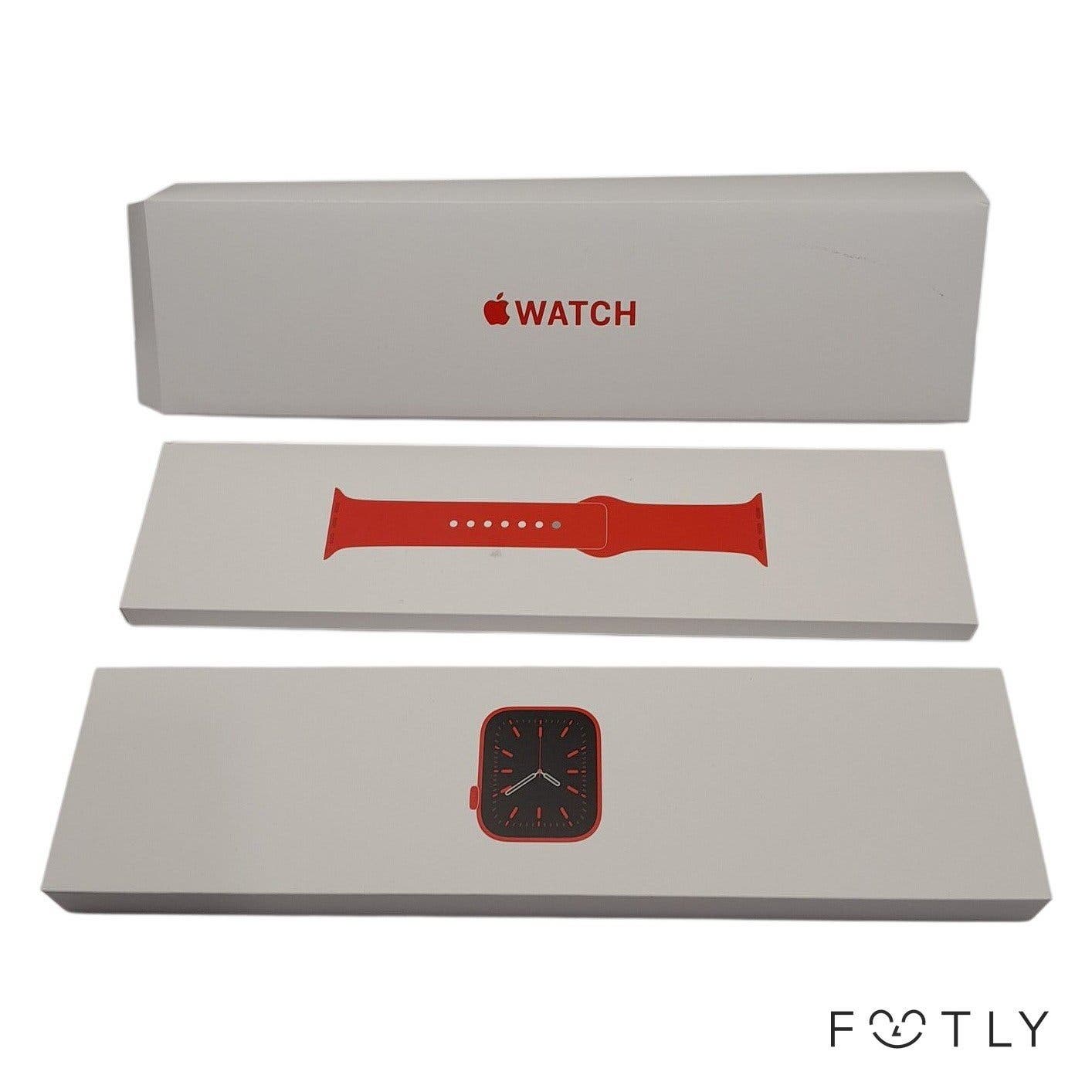 Apple Apple Watch Series 6 44mm Smartklocka Röd Aluminium GPS Produktred A2376
