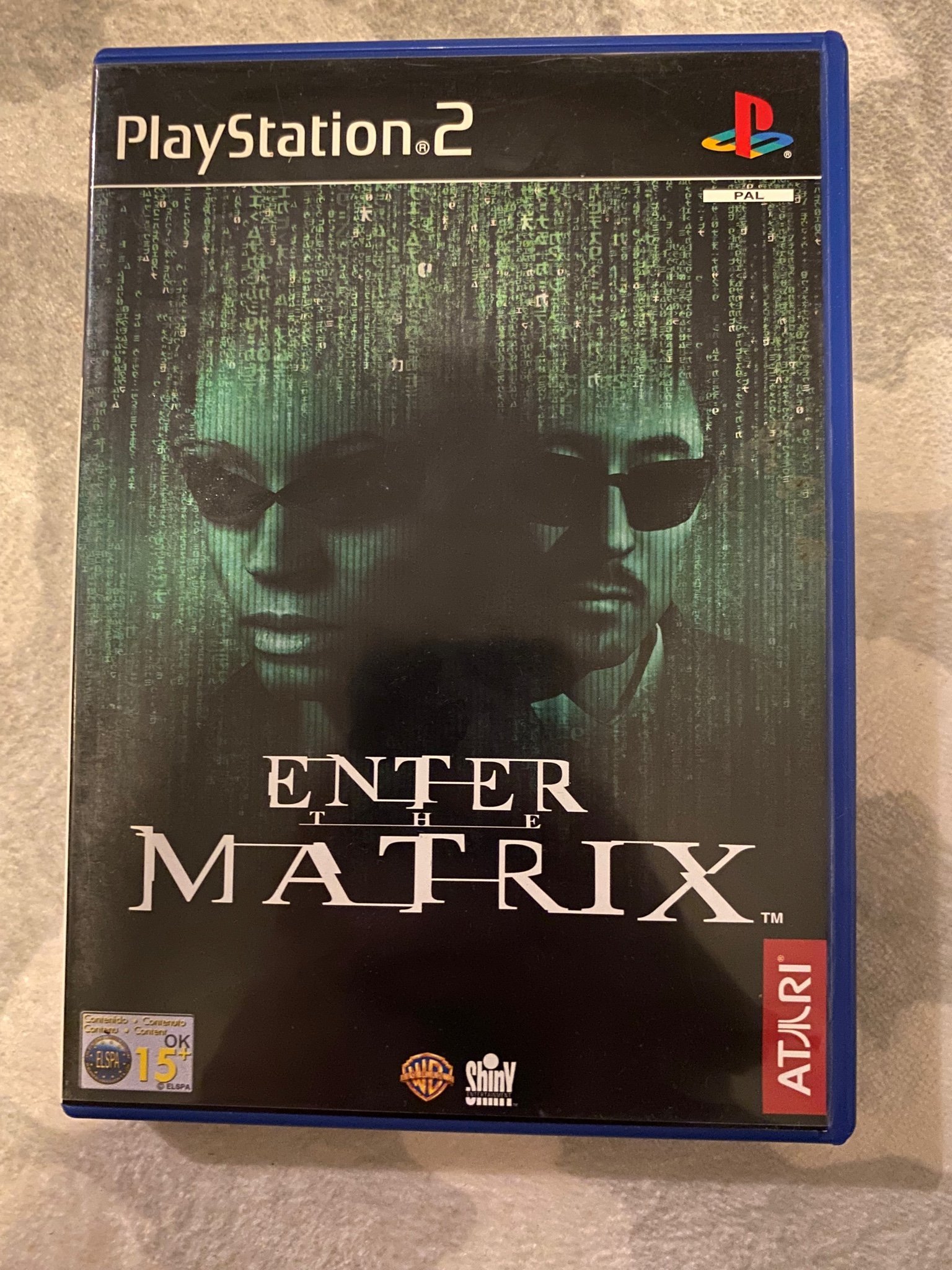 enter-matrix-ps2-playstation-2-k-p-p-tradera-582989642